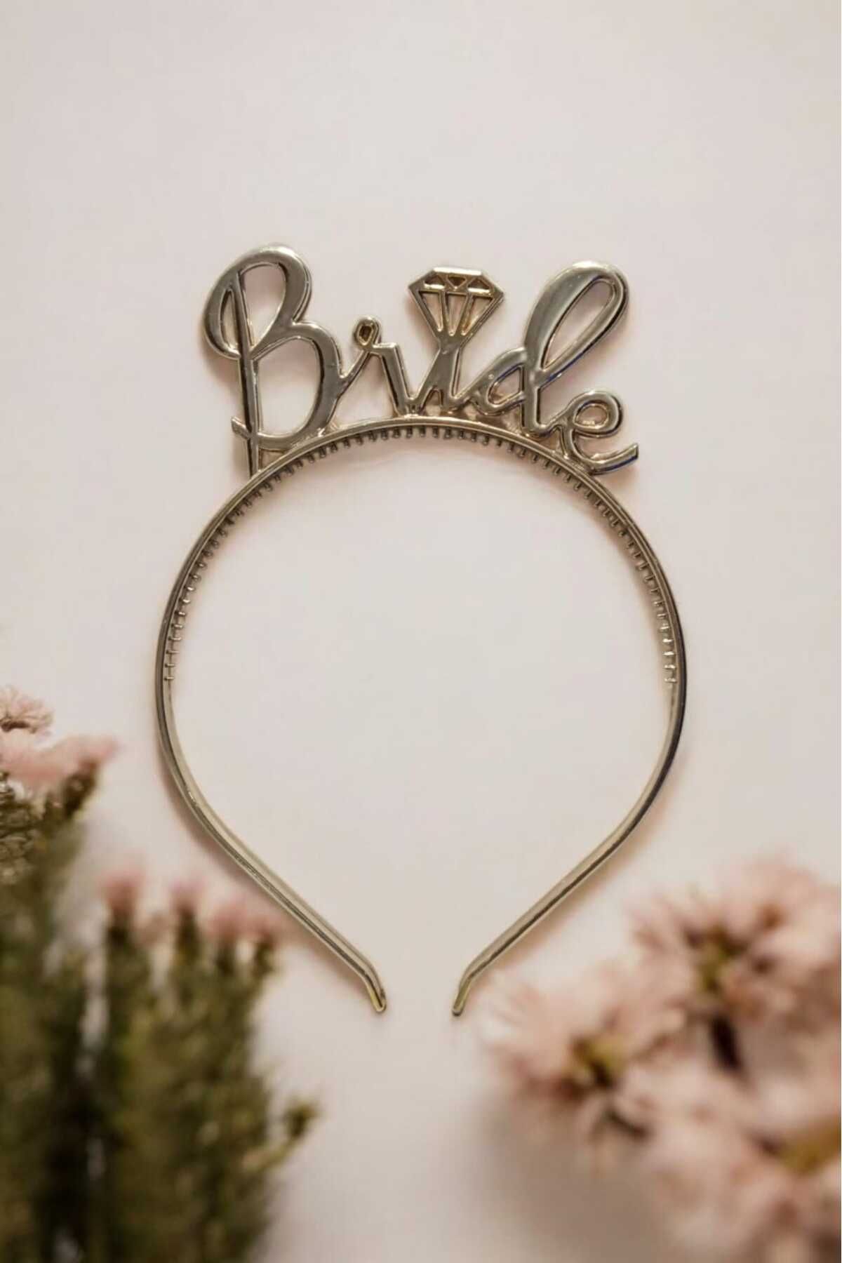 evinss Bride To Be Bride Taç Rose Gold