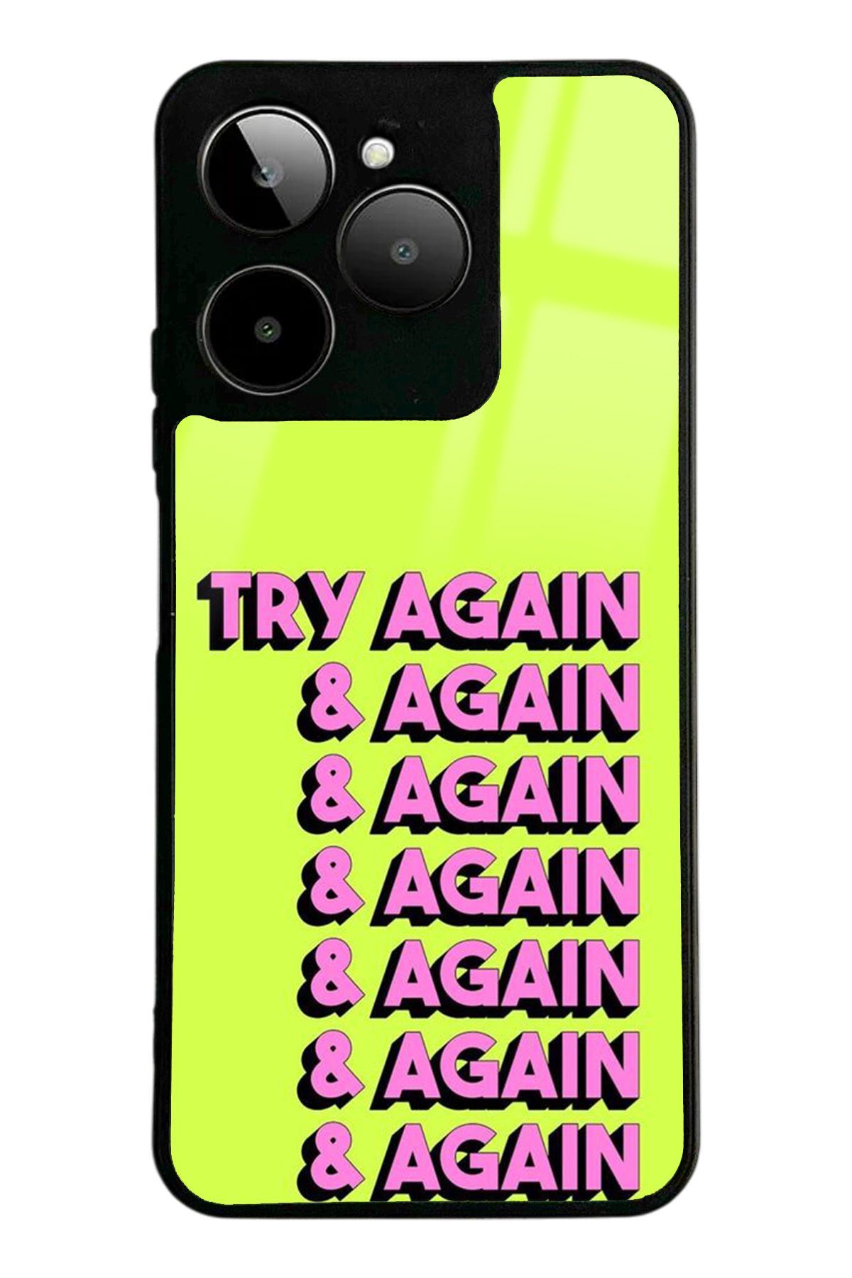 Spoyi Gm Era 30 Try Again Tasarımlı Glossy Telefon Kılıfı