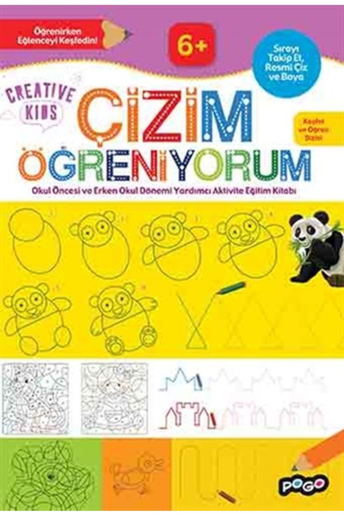 Pogo Çocuk Çizim Öğreniyorum - Keşfet ve Öğren Dizisi