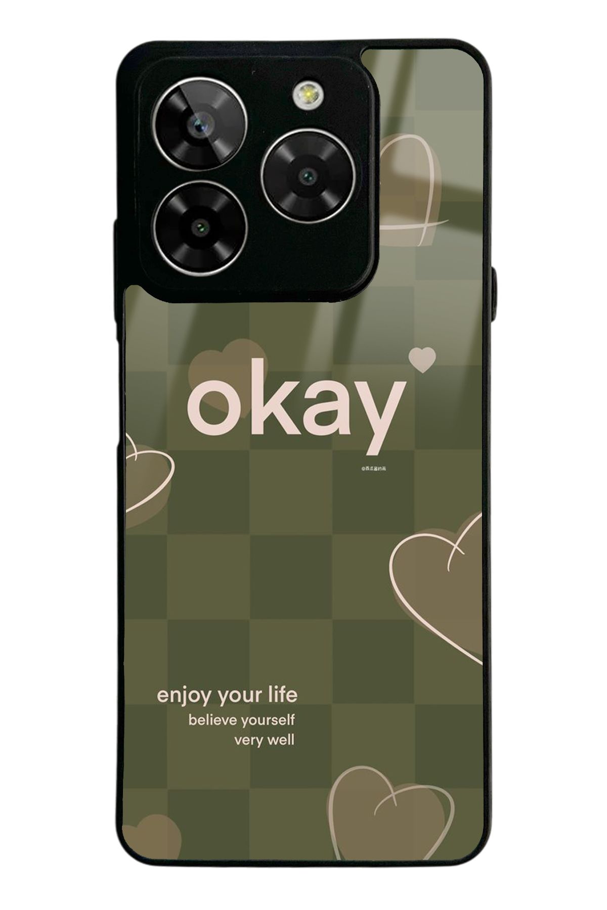 Spoyi Gm Era 50 Enjoy Your Life Tasarımlı Glossy Telefon Kılıfı