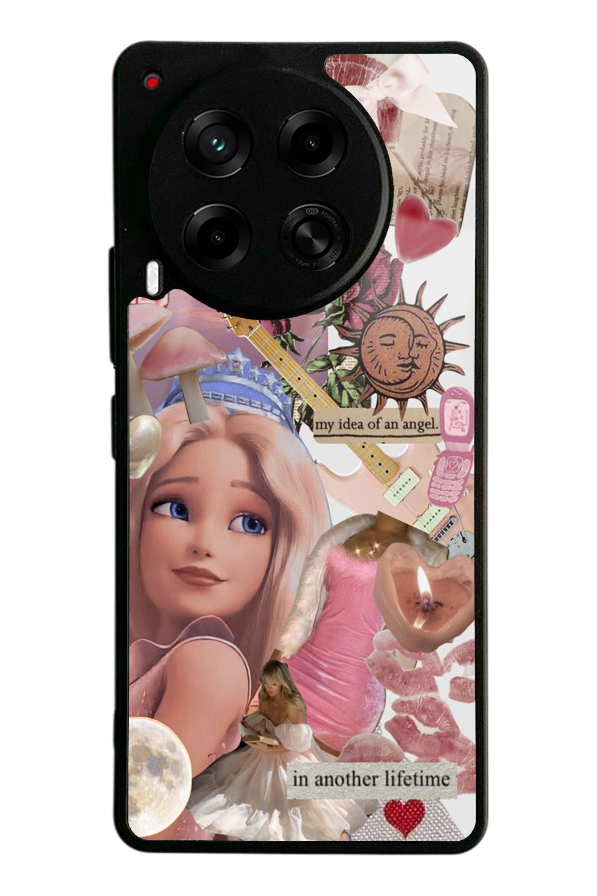 Spoyi Tecno Camon 30 Barbie Tasarımlı Glossy Telefon Kılıfı