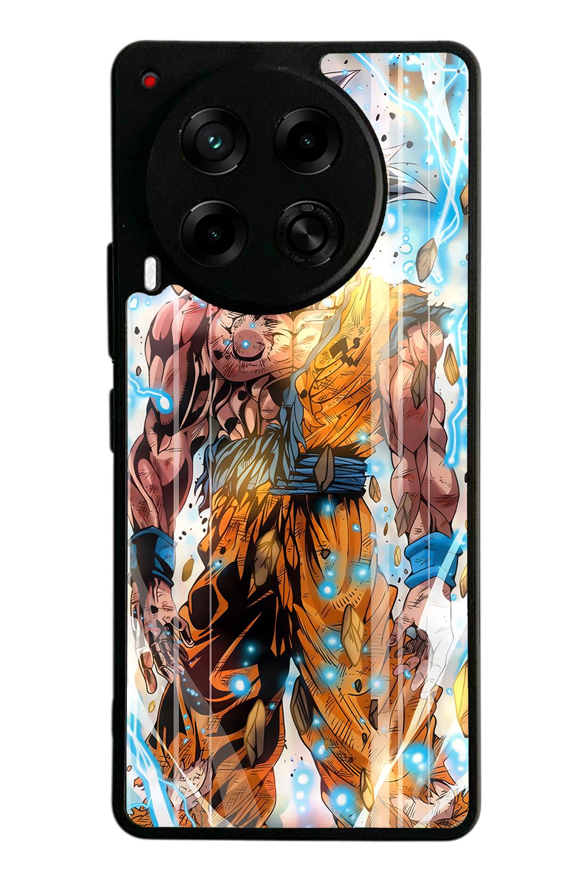 Spoyi Tecno Camon 30 Anime War Tasarımlı Glossy Telefon Kılıfı