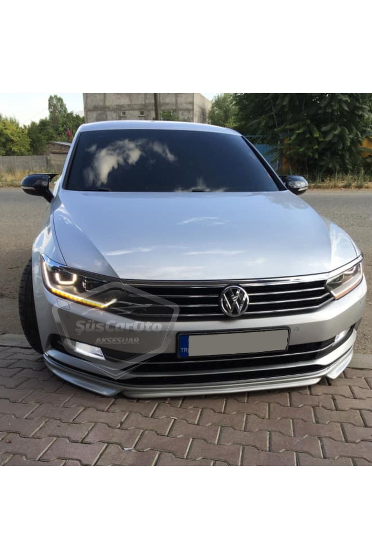 caralp Vw Passat B8 2015 Sonrası Batman Yarasa Ayna Kapağı Piano Black ABS Plastik