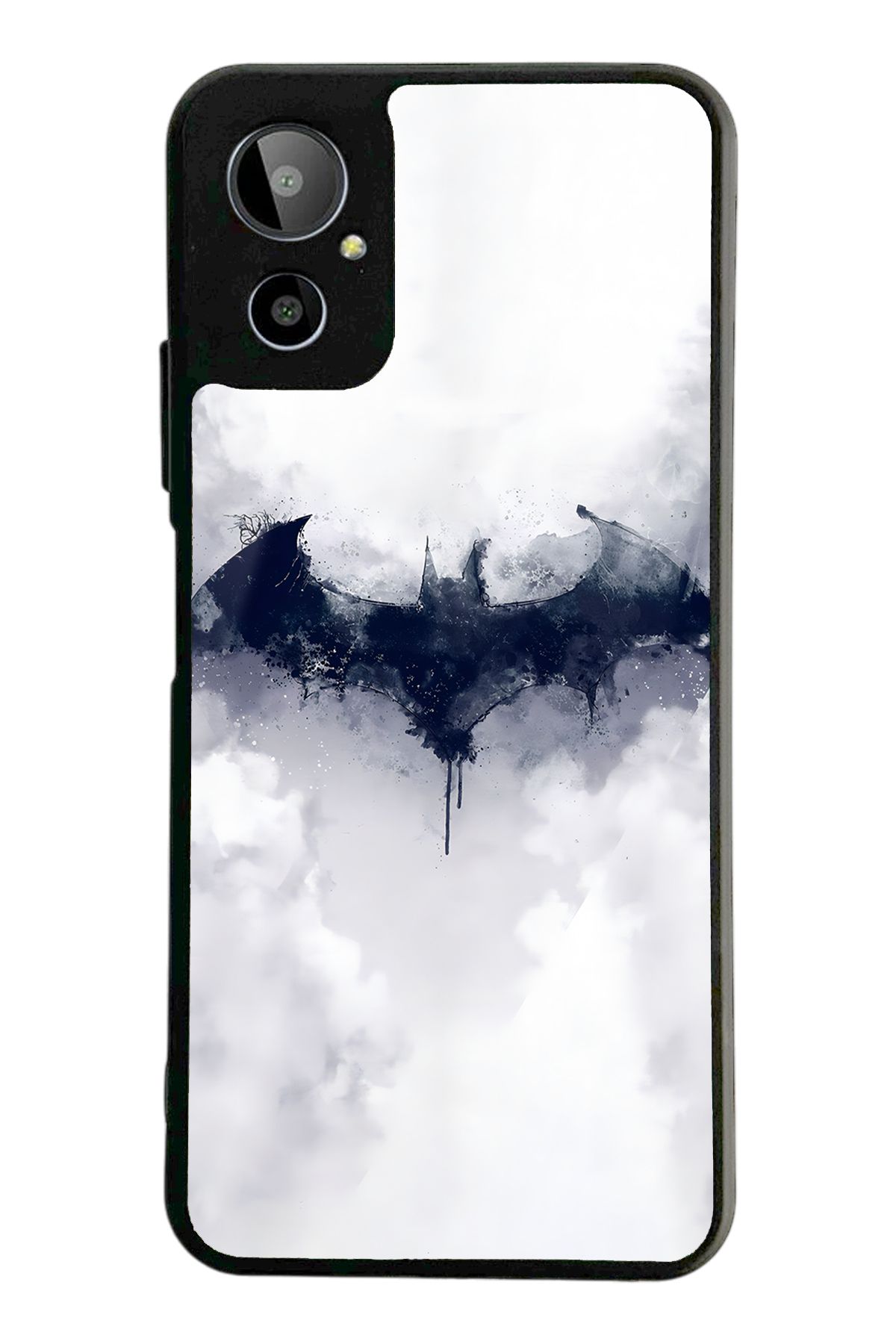 Spoyi Gm 23 SE Beyaz Batman Tasarımlı Glossy Telefon Kılıfı