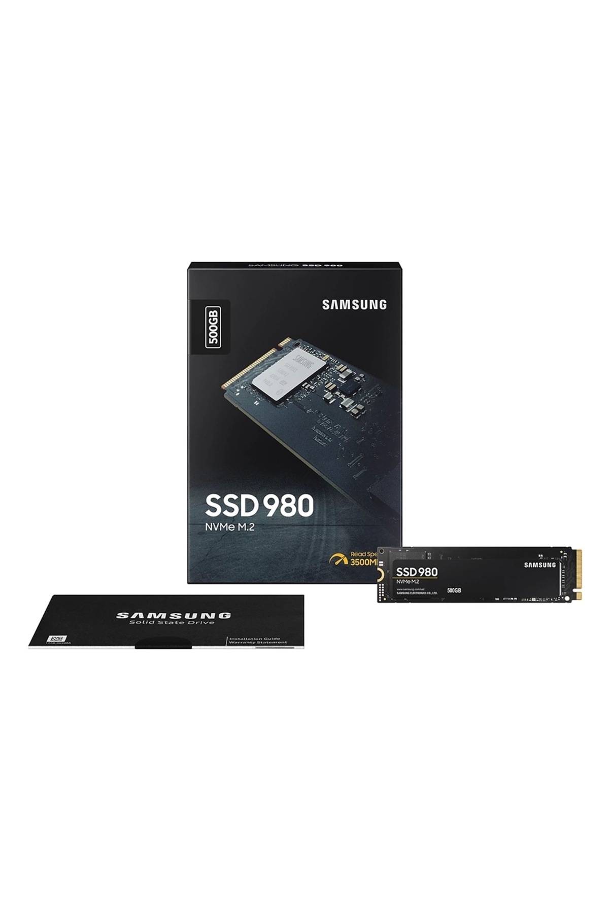 Samsung-500gb 980 M.2 2280 Nvme 3100mb- S 2600mb-s Mz-v8v500bw Ssd Harddisk 8