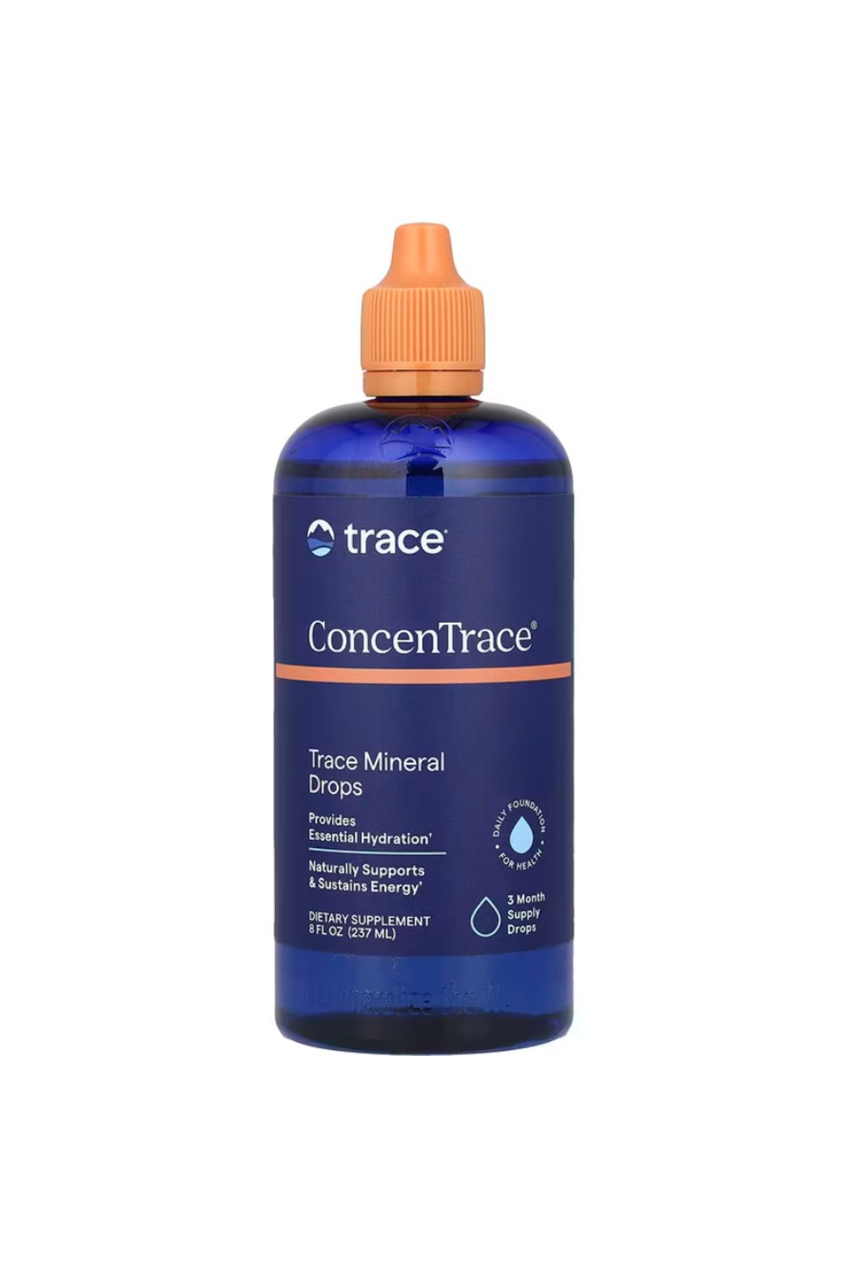 Trace Minerals , Concentrace®, Trace Mineral Drops, 8 Fl Oz (237 Ml) vr544