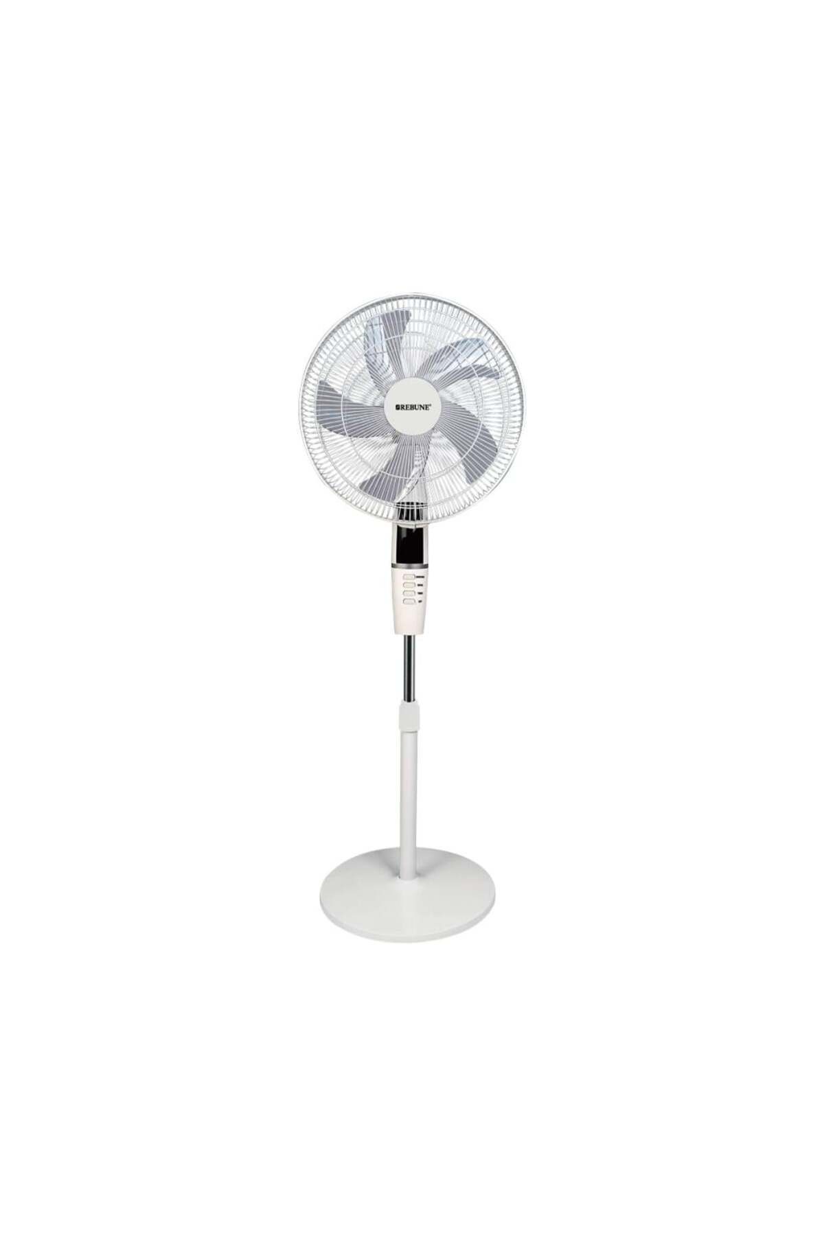 rebune-Stand Fan with Digital Display and Remote Control, 3 Speed Settings 60W 1