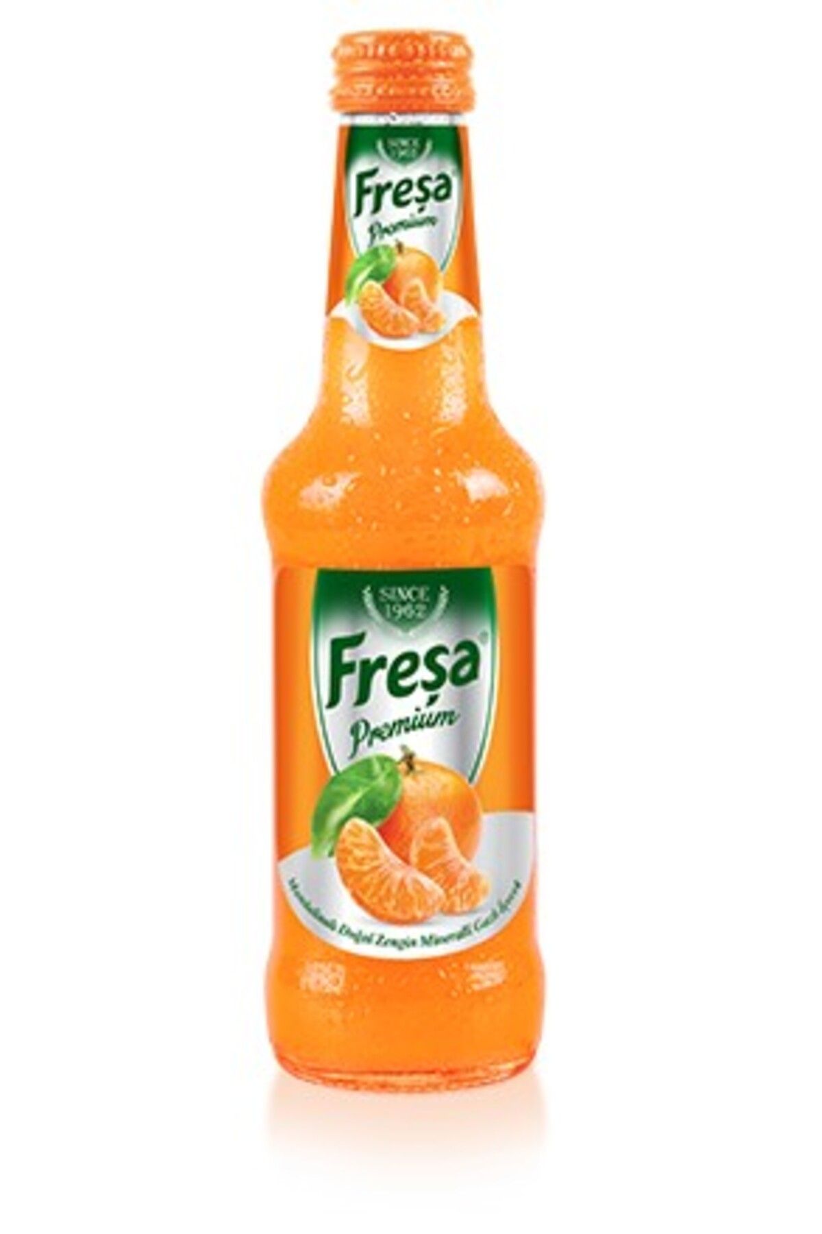 FREŞA Freşa Premium Mandalinalı Vitaminli Doğal Zengin Mineralli Gazlı İçecek 250ml 6'lı