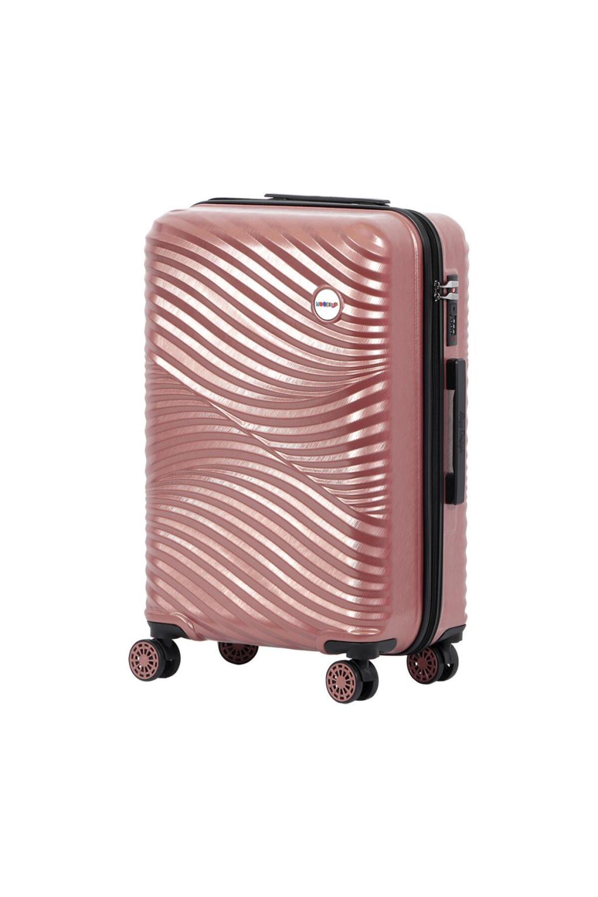 Biggdesign-Moods Up Rosegold Orta Boy 24" Valiz 2