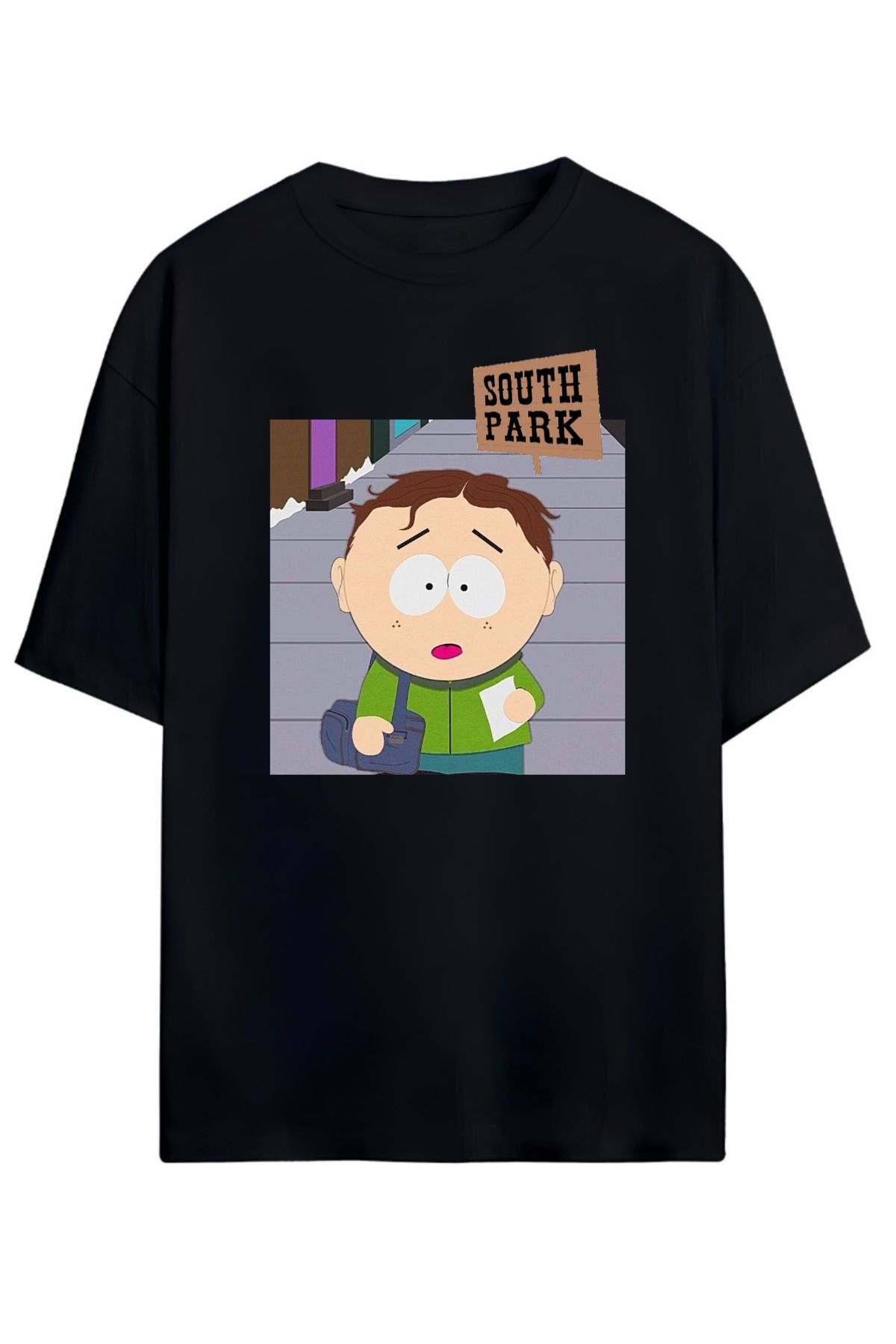 MAGORS SOUTH PARK TASARIMLI UNISEX YENİ SEZON OVERSIZE PAMUKLU  T-SHIRT