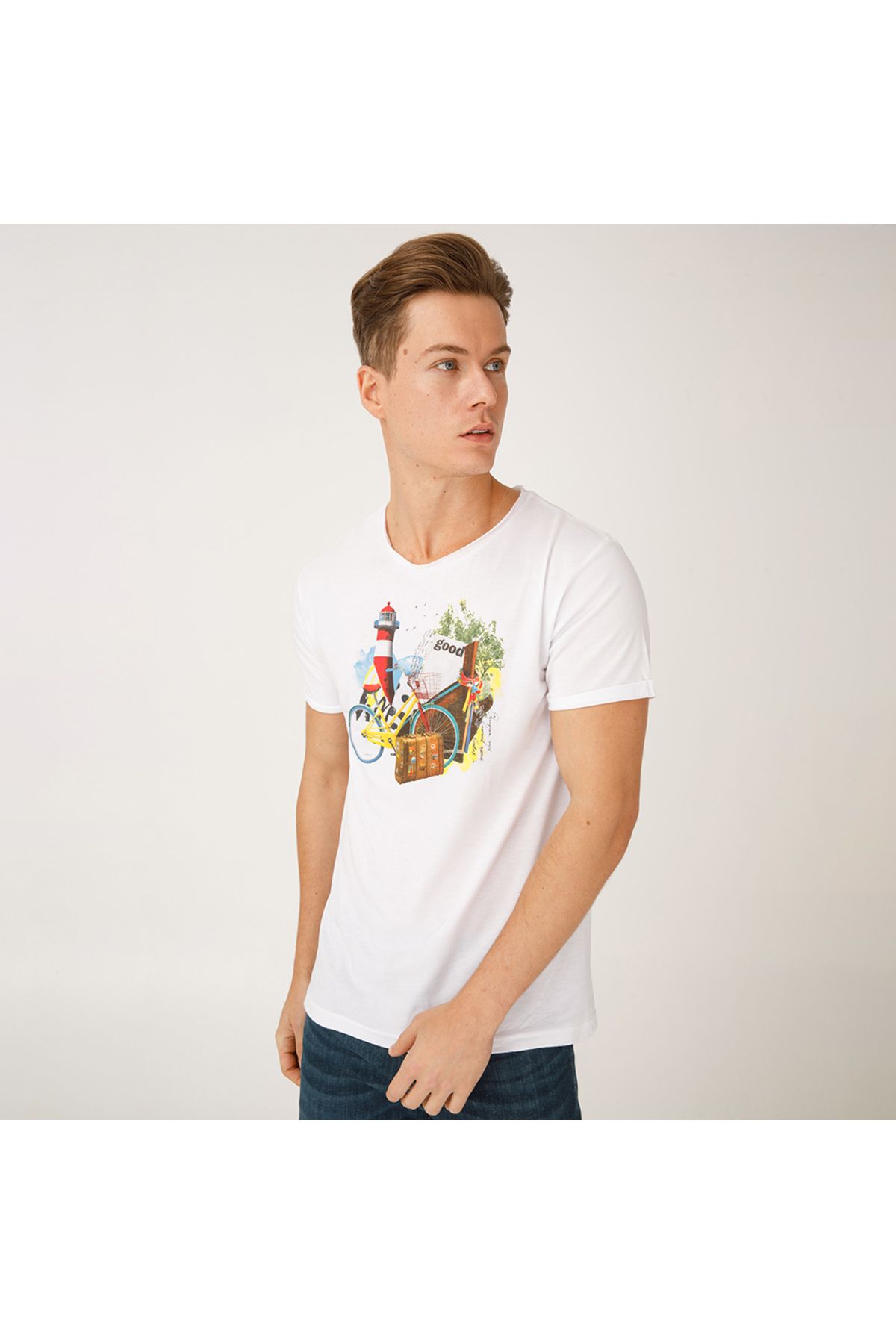 Biggdesign-Nature Traveler Men's T-shirt 7