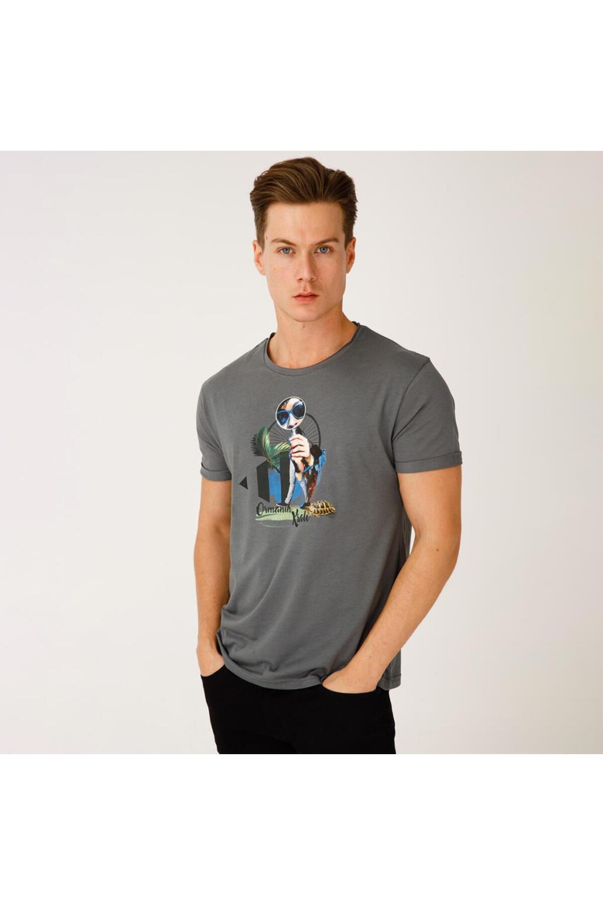Biggdesign-Nature King of the Forest Men's T-shirt 5