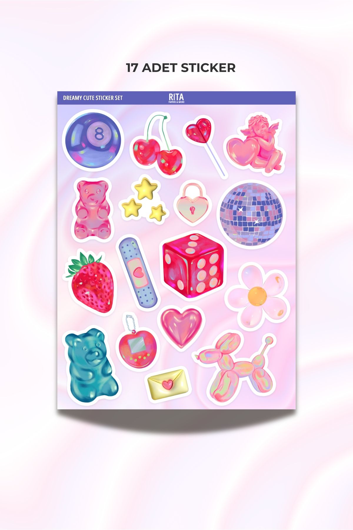 Rita Papers Dreamy Cute Sticker Set