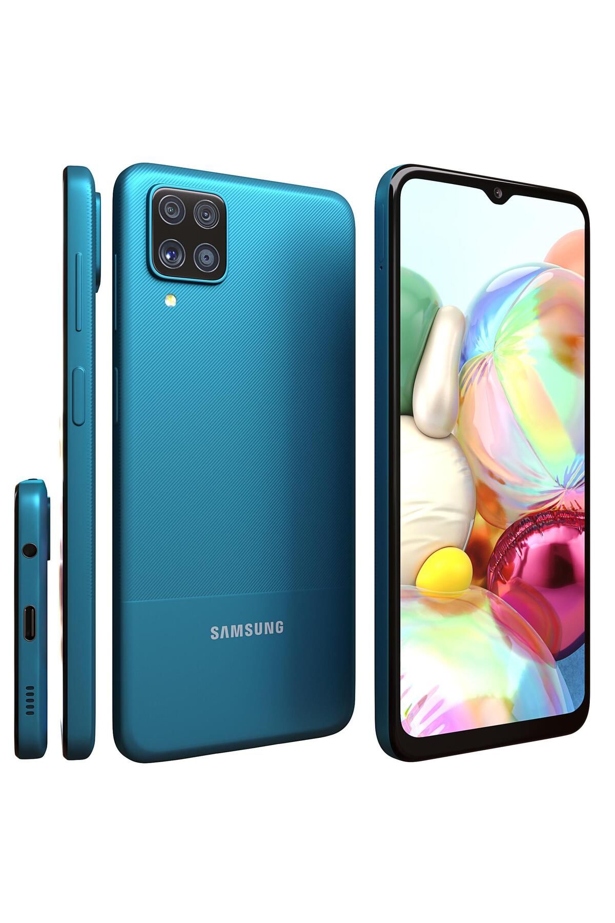 Samsung GalaxyA12 4/128 GB Mavi Yenilenmiş Cep Telefonu A Garde