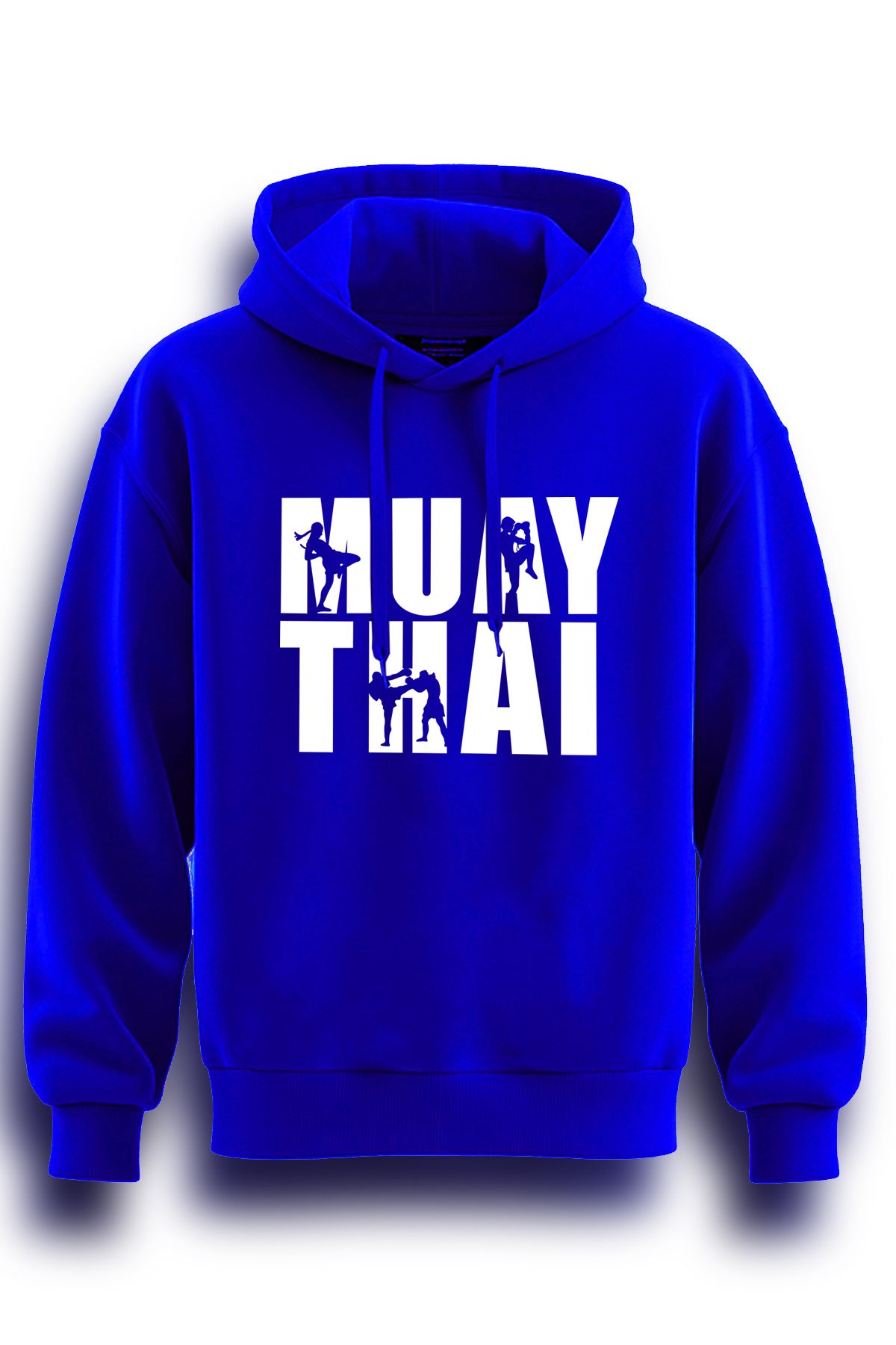 TOP GLORY MUAY THAI Ön  Baskılı  Sweatshirt Kapüşonlu 3 iplik Hoodie Muay Thai Sweat MTHAI2272