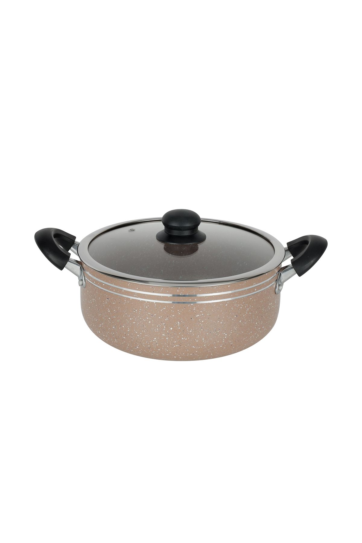 DELCASA-10-Piece Non-Stick Cookware Set with Granite Coating- DC1889BGE 3