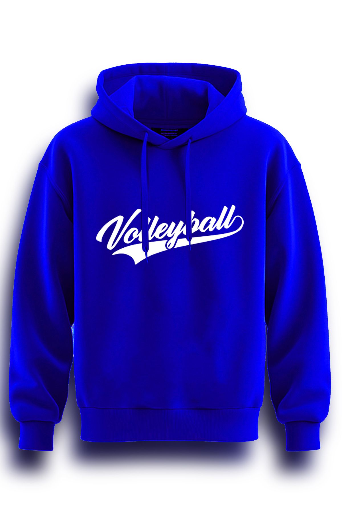 TOP GLORY Voleybol Baskılı  Sweatshirt Kapüşonlu 3 iplik Hoodie Volleyball Sweat VOLBQ1541