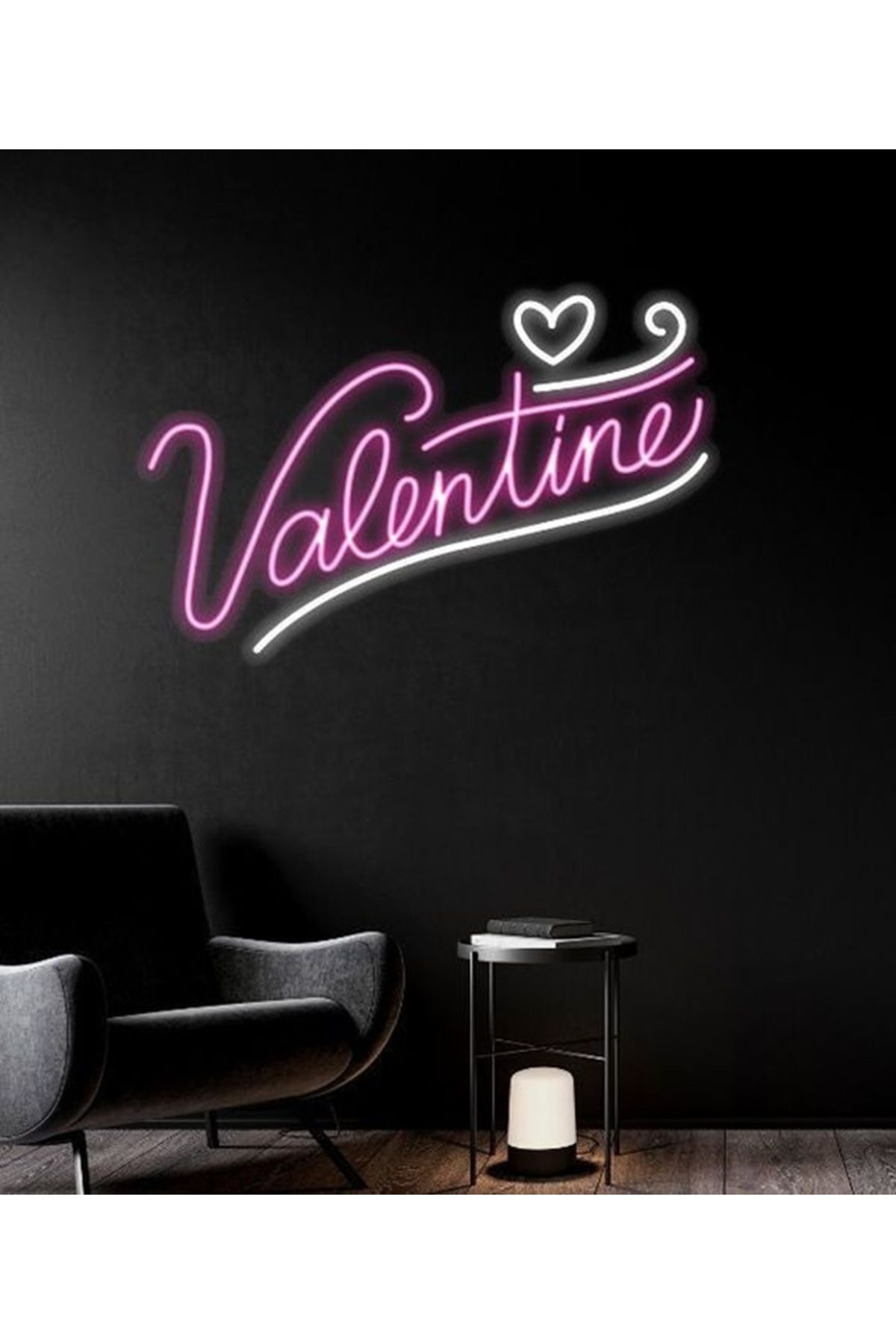 SUN DİZAYN Valentine Neon Led Işıklı Tablo