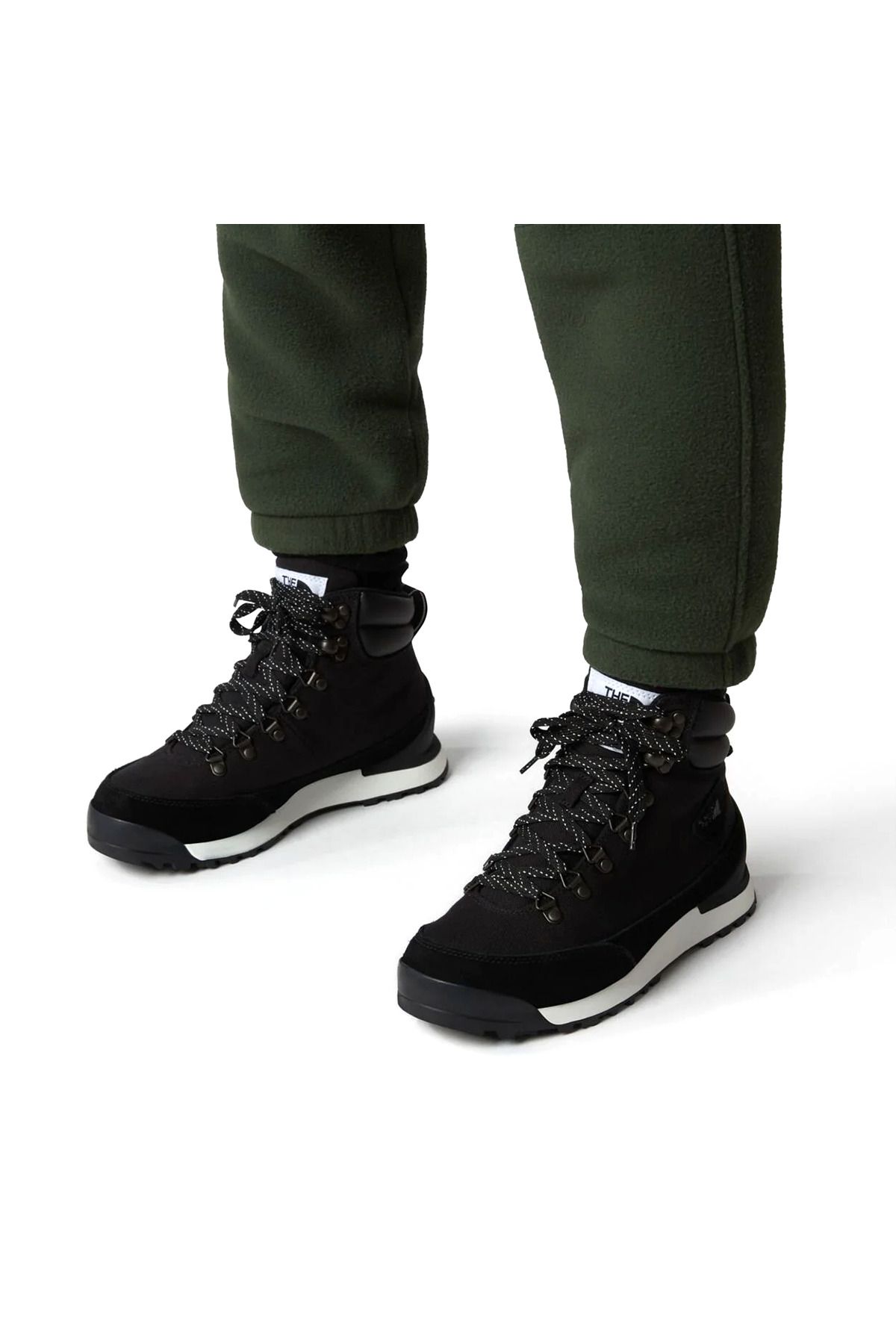 کفش های فضای باز مشکی زنانه بوت پوتین OUTDOOR BACK به BERKEEY IV نساجی WP NF0A8179KY41 The North Face