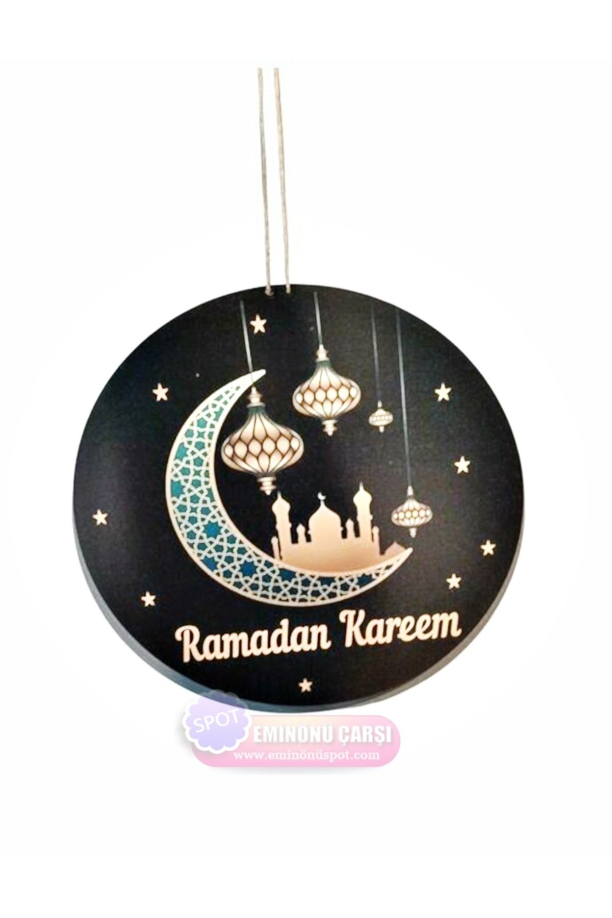 öztürkler Ramadan Kareem Yazılı Kapı Süsü