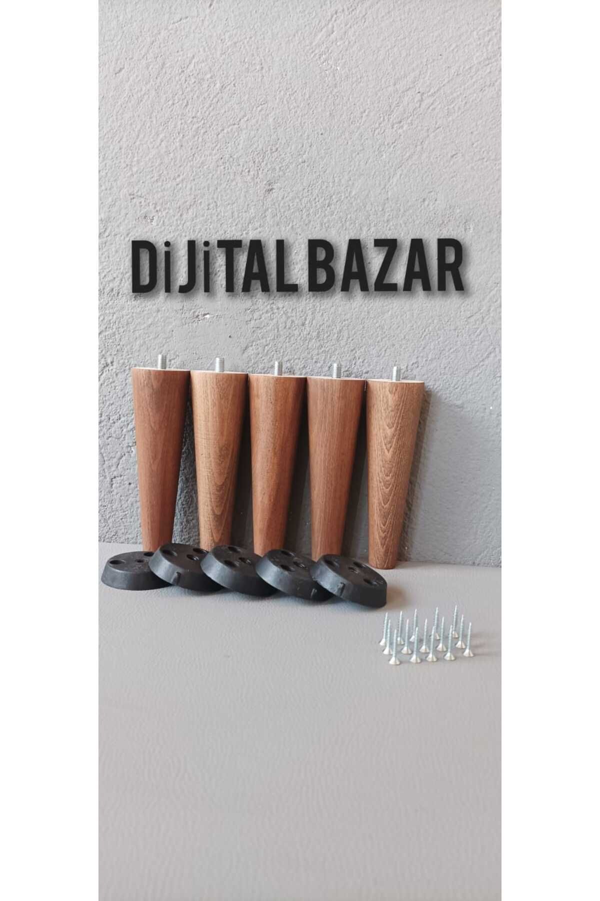 Dijital Bazar DİJİTAL BAZAR 15 CM 5Lİ CEVİZ