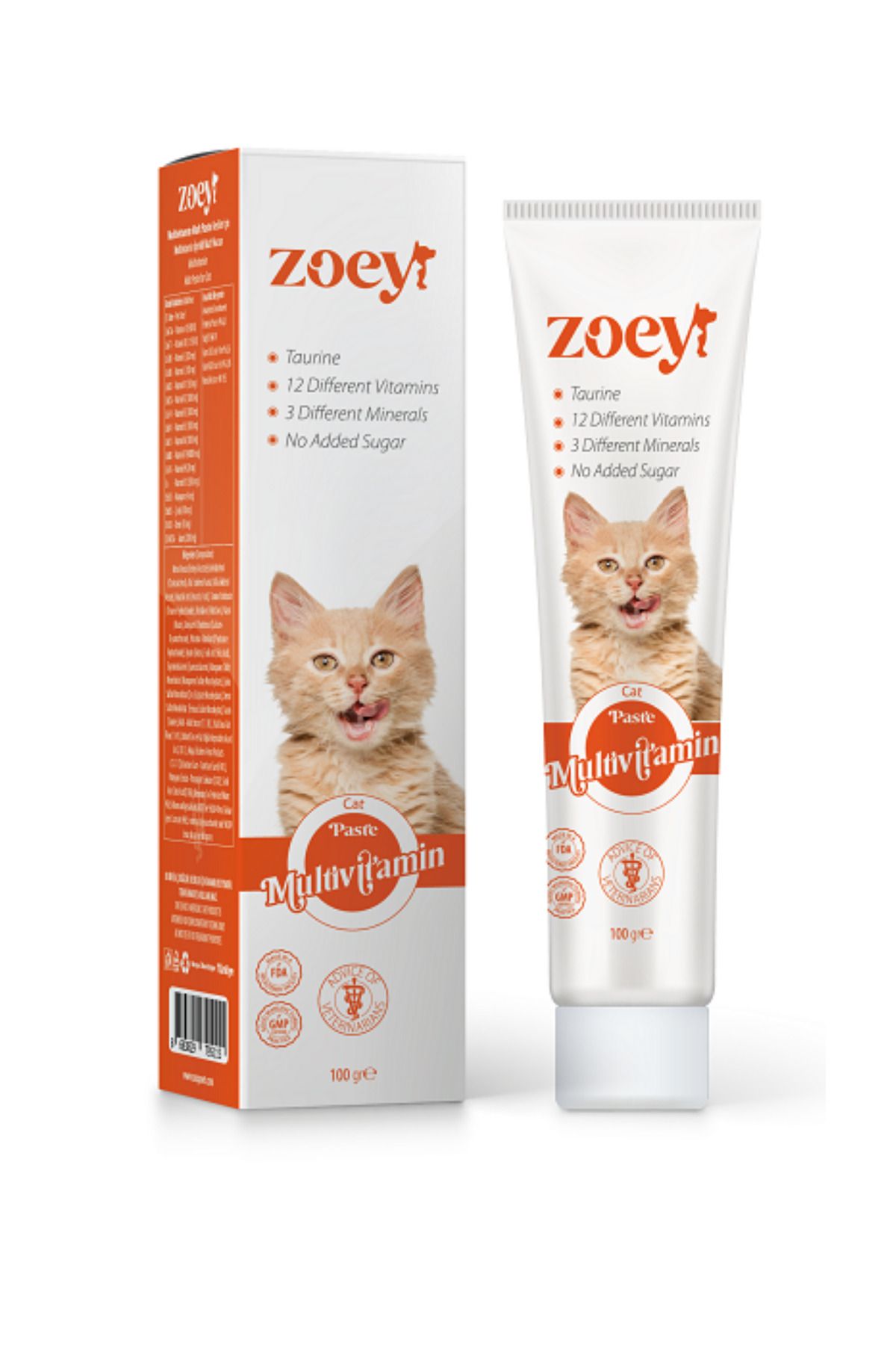 Zoey Multivitamin Paste Kedi Maltı