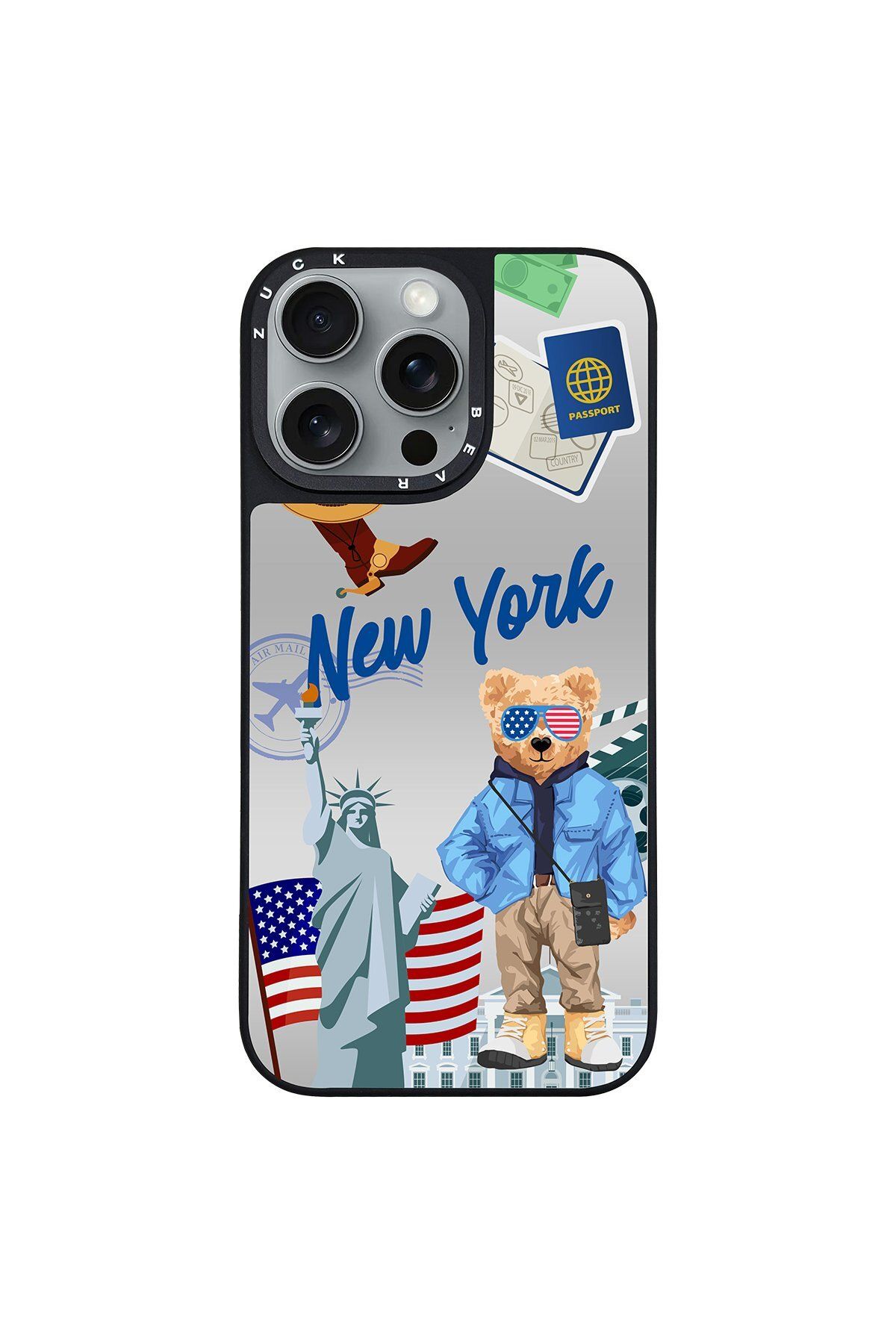 ZuckBear iPhone 16 Pro Max Benard Mirror Magsafe Kapak - New York