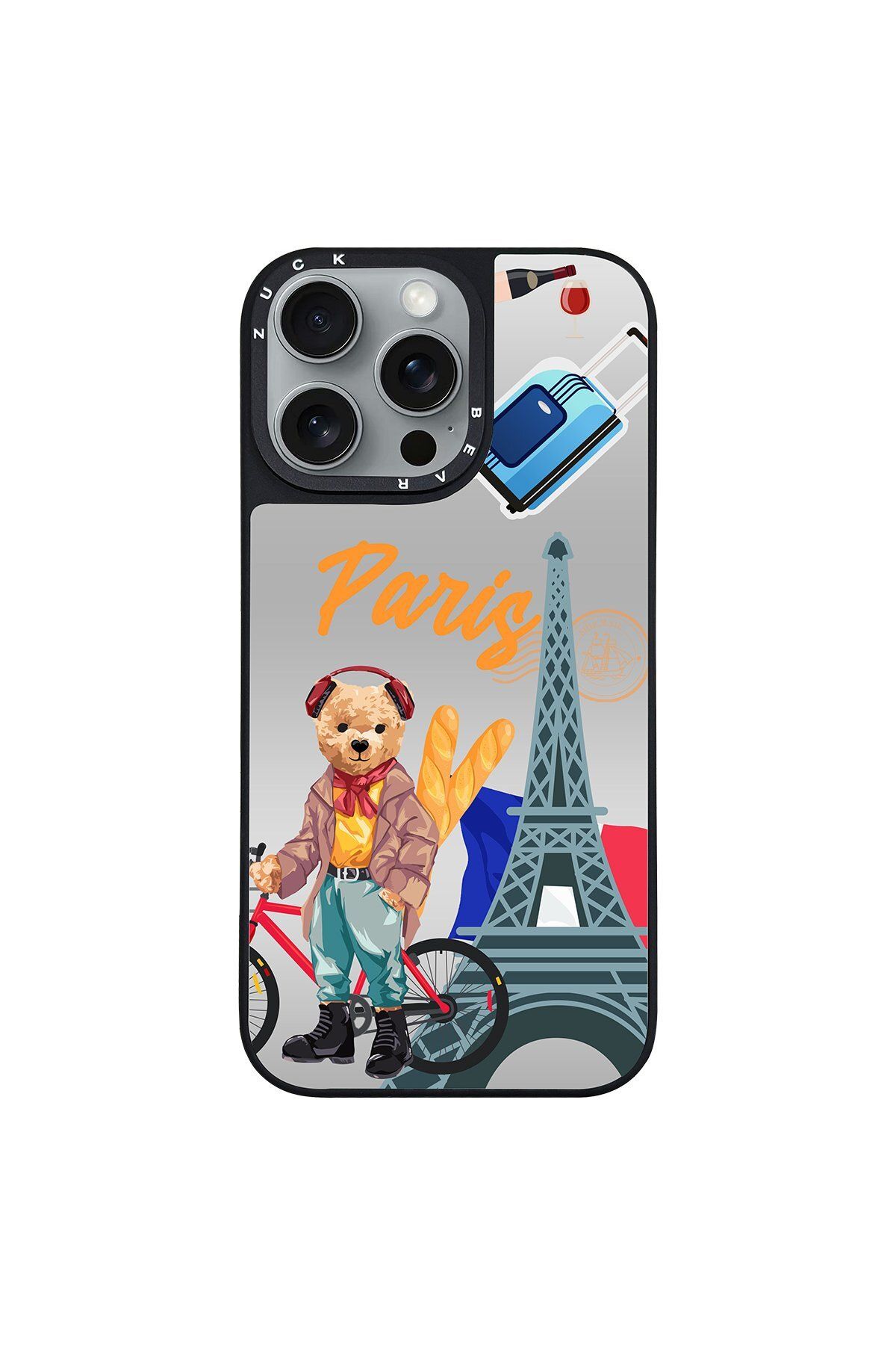 ZuckBear iPhone 16 Pro Benard Mirror Magsafe Kapak - Paris