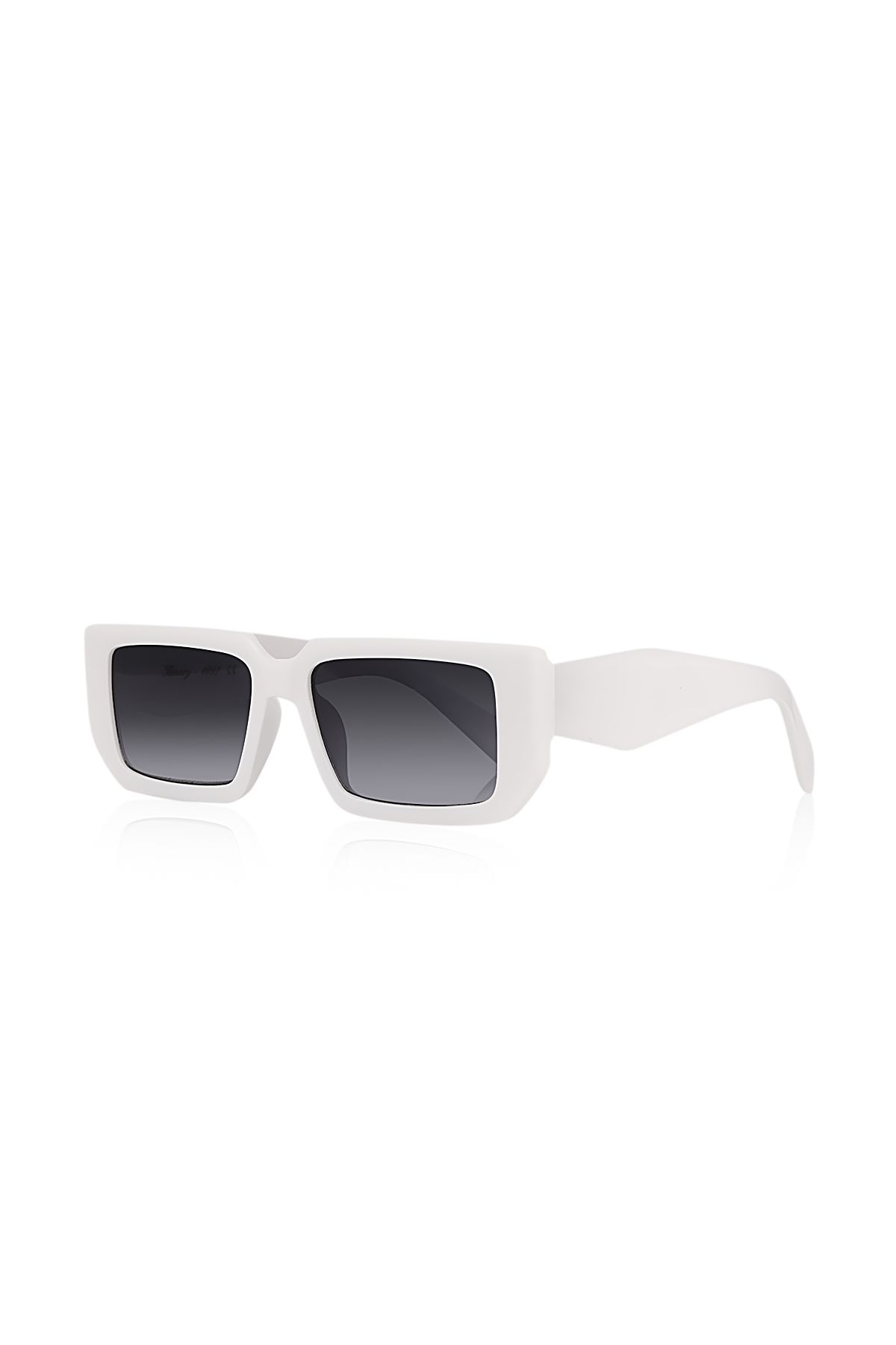 Kinary-White Shiny Sunglasses - 1057 1