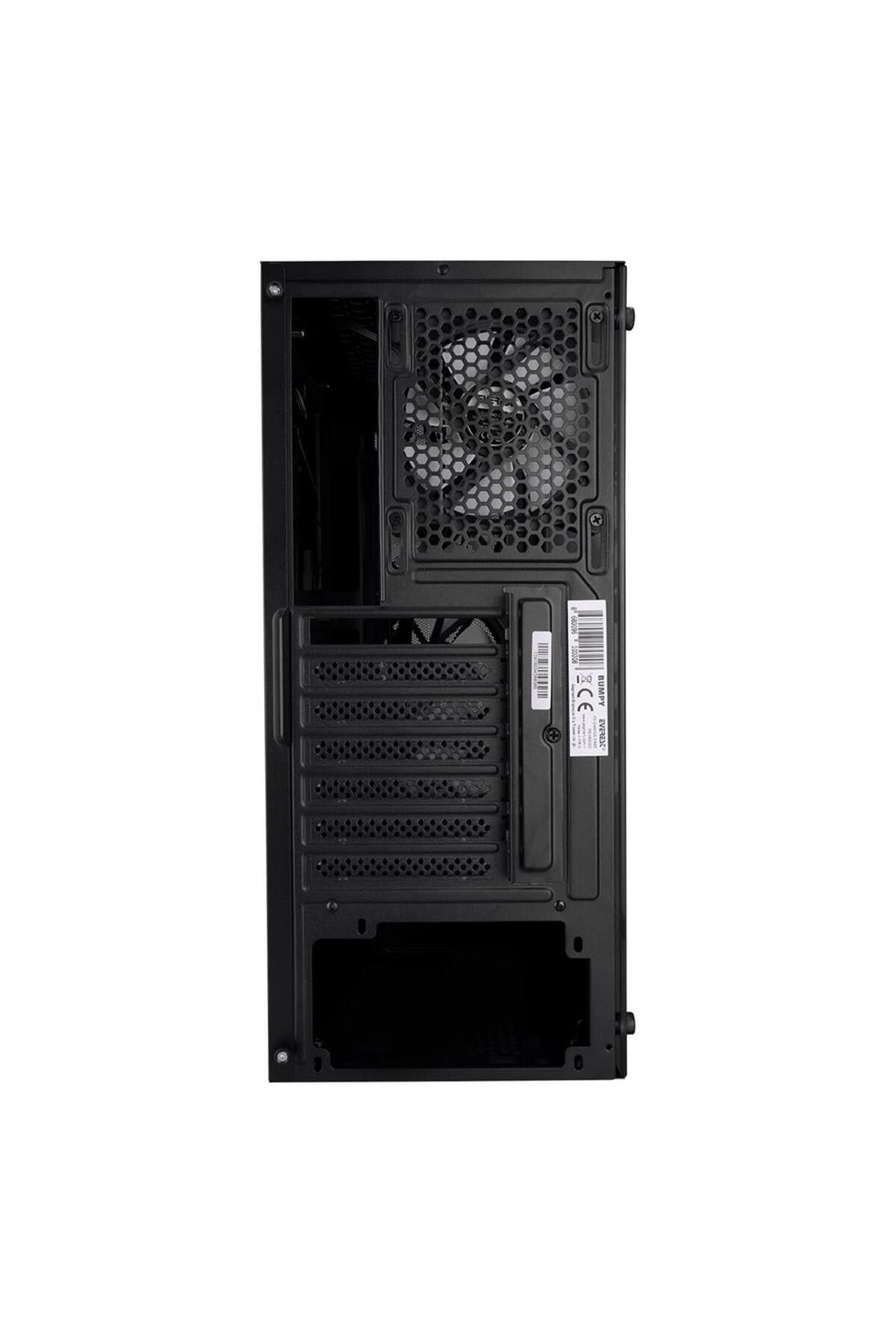 Vobotek Teknoloji K250 PEAK 250W MICRO PSU Siyah USB3.0+USB2.0+TYPE-C+HD AUDIO Kompakt Mid-T PC Kasası
