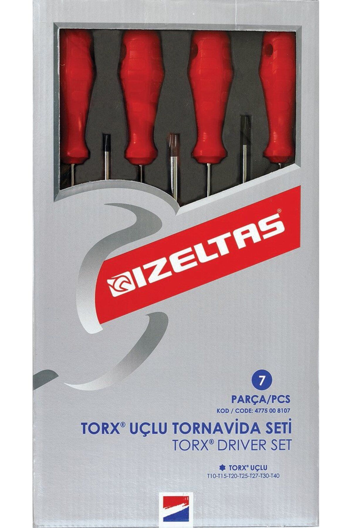 robotrend 4775008107 Torx Uçlu Tornavida Takımı 7 Parça