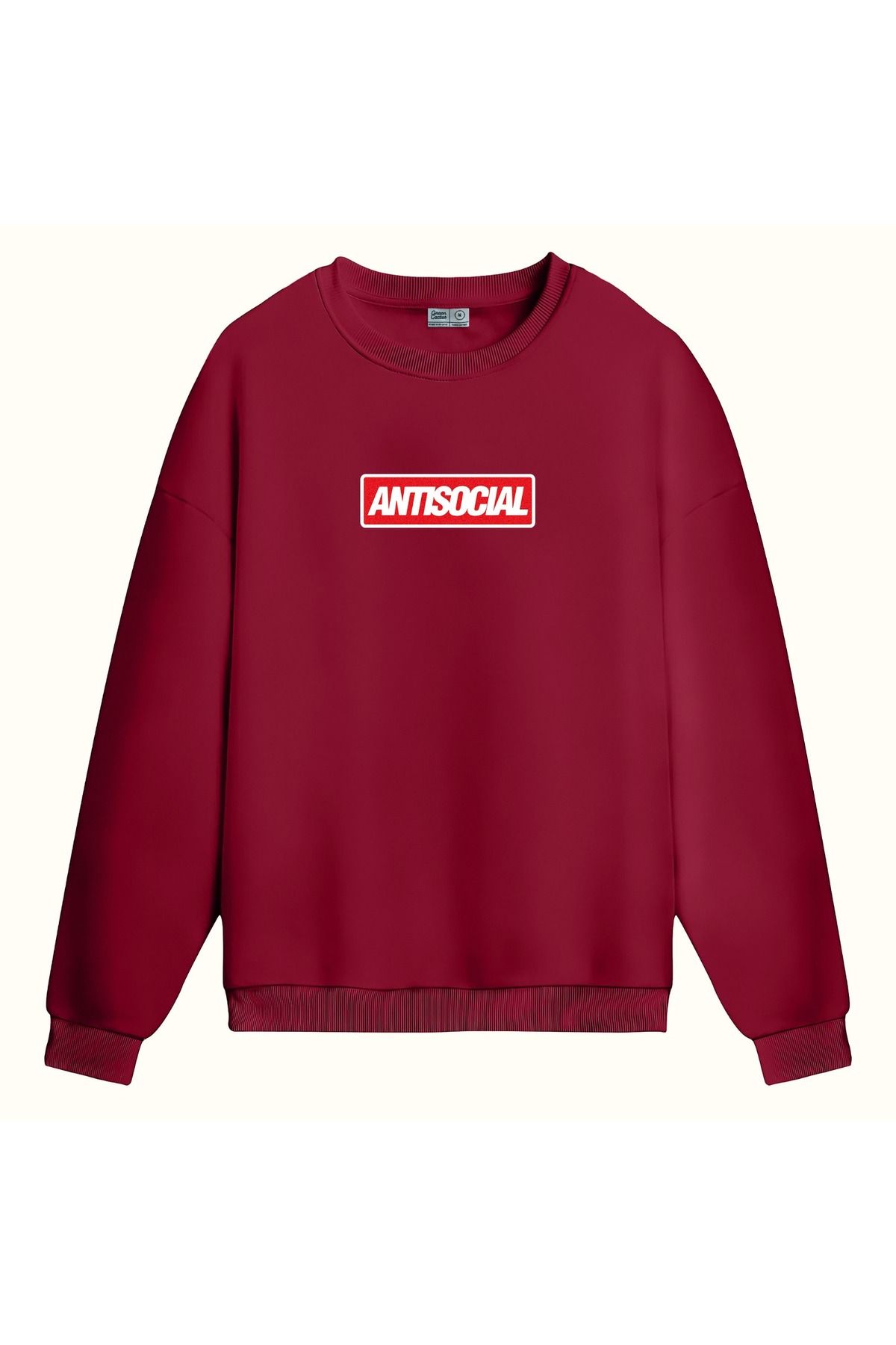 BLACKMAYS antisocial tasarımlı sweatshirt