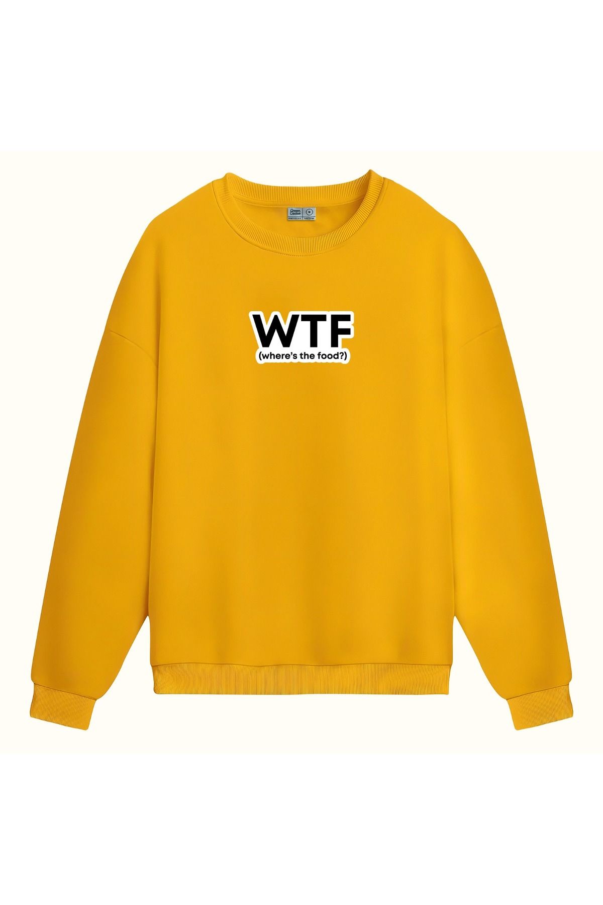 BLACKMAYS WTF? tasarımlı sweatshirt