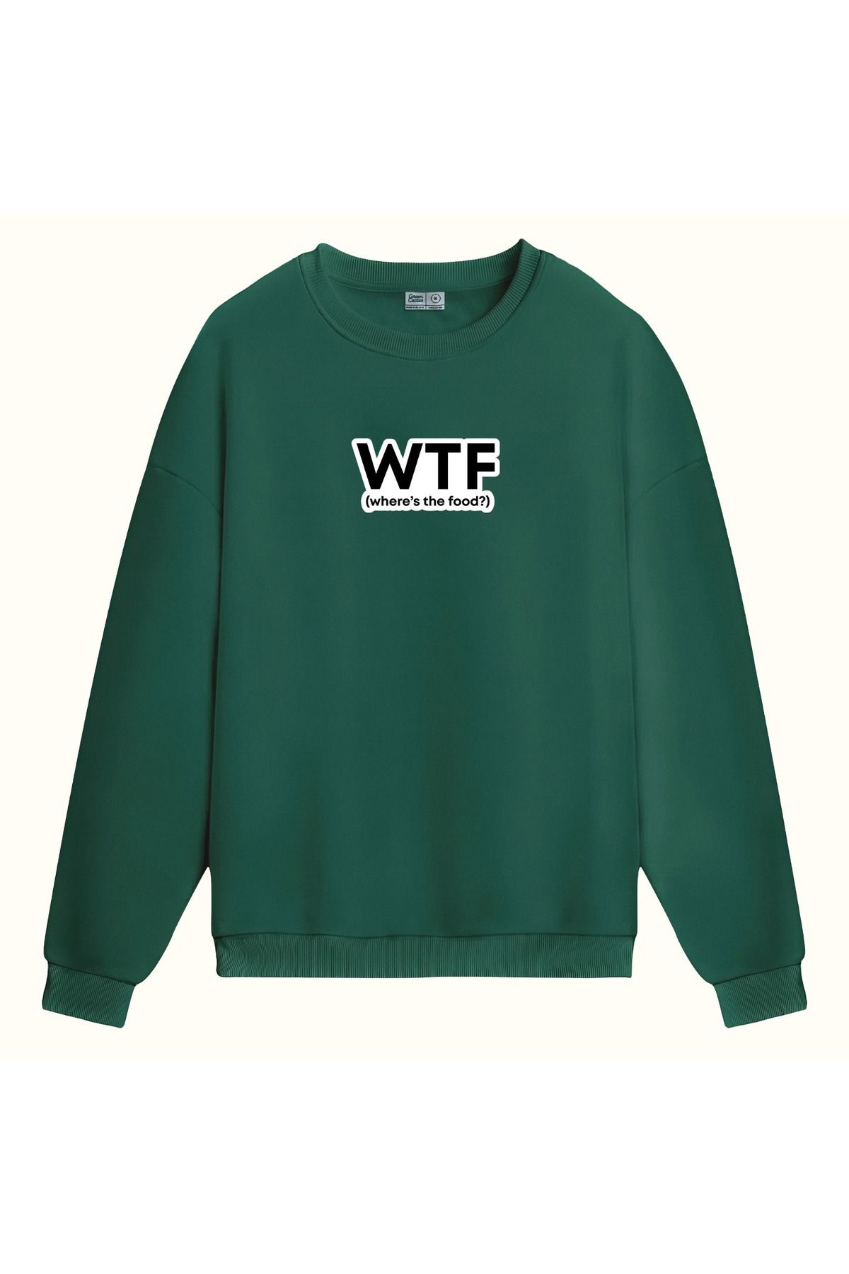 BLACKMAYS WTF? tasarımlı sweatshirt