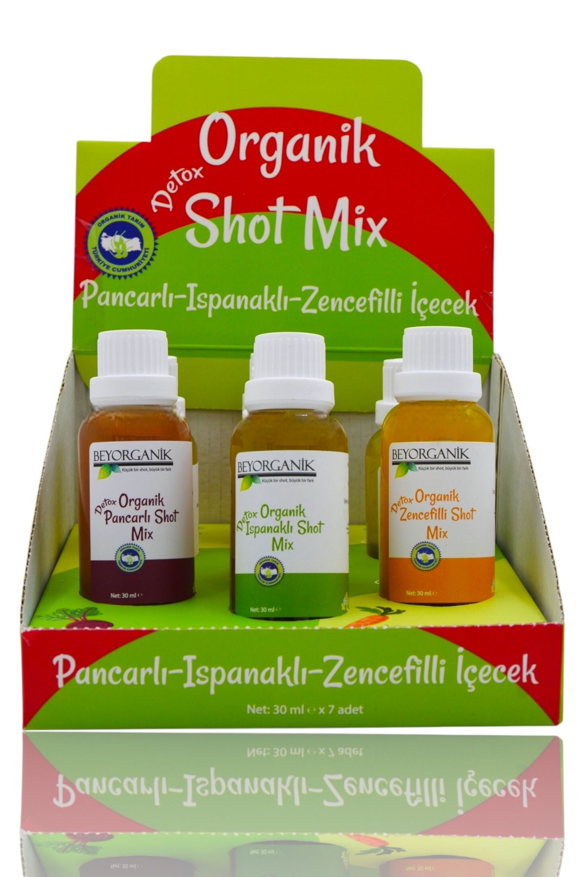 BEYORGANİK Organik Detox Shot Mix ( Detox Sirkesi)