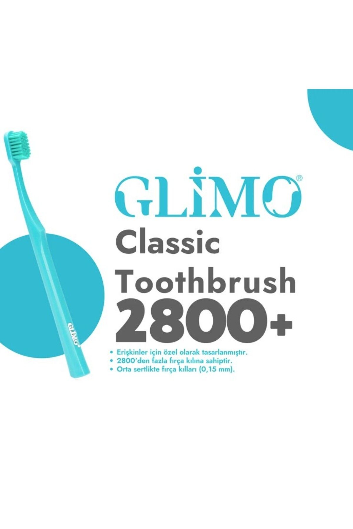 Glimo Classic Medium 2800+ Diş Fırçası