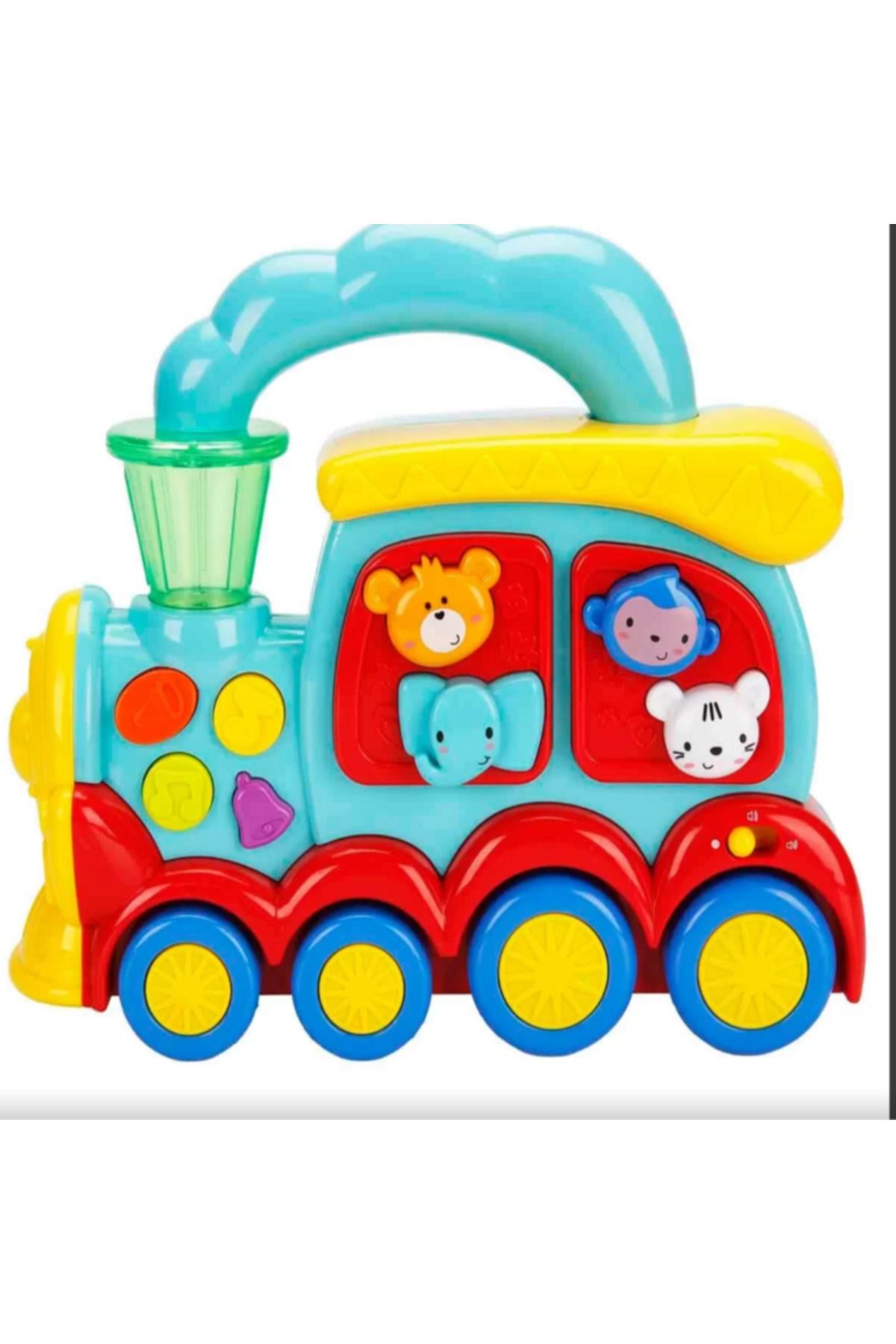 babydoor Toys 4657 Sesli Kornalı ve Hayvan Figürlü Tren