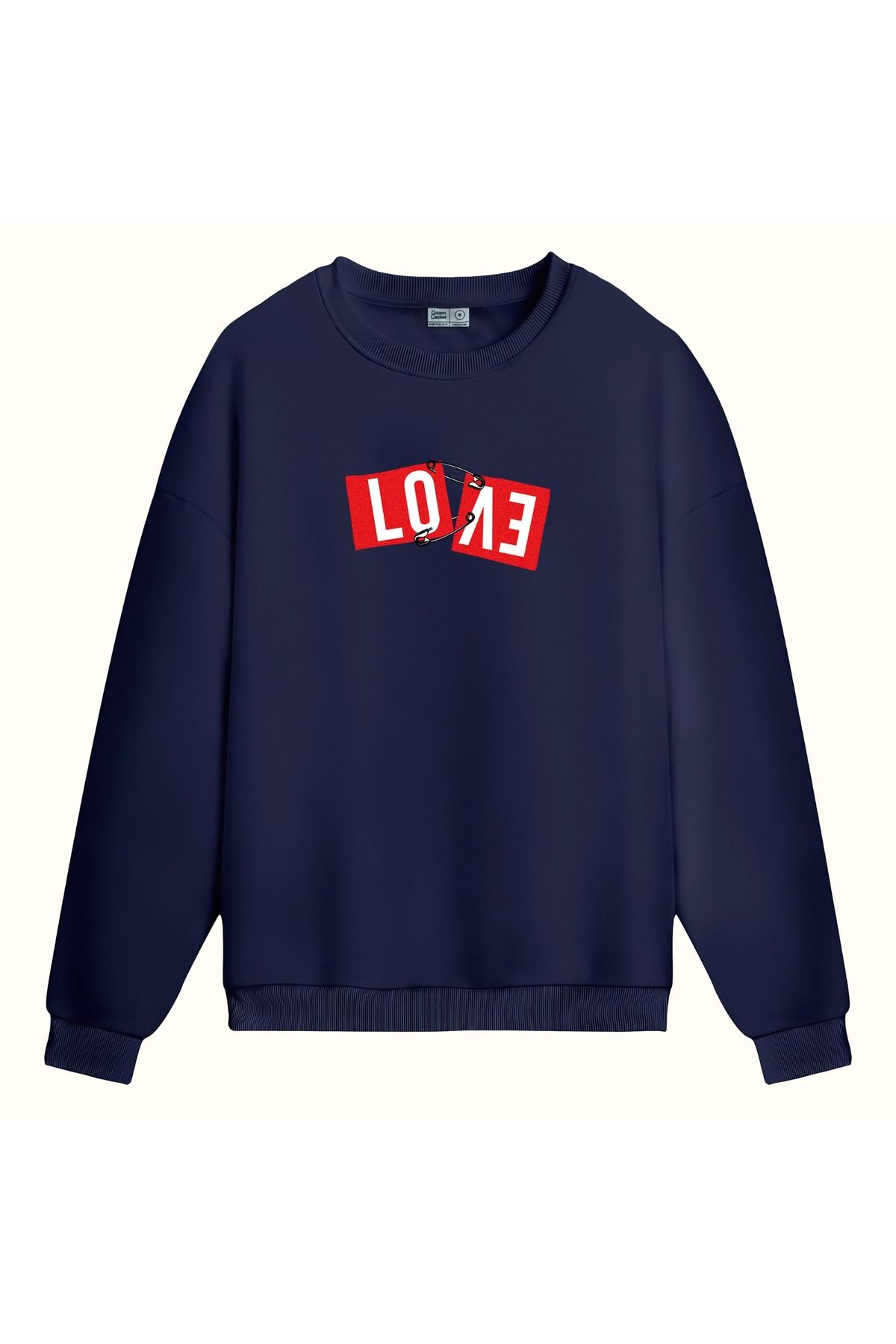 BLACKMAYS toxic love tasarımlı sweatshirt