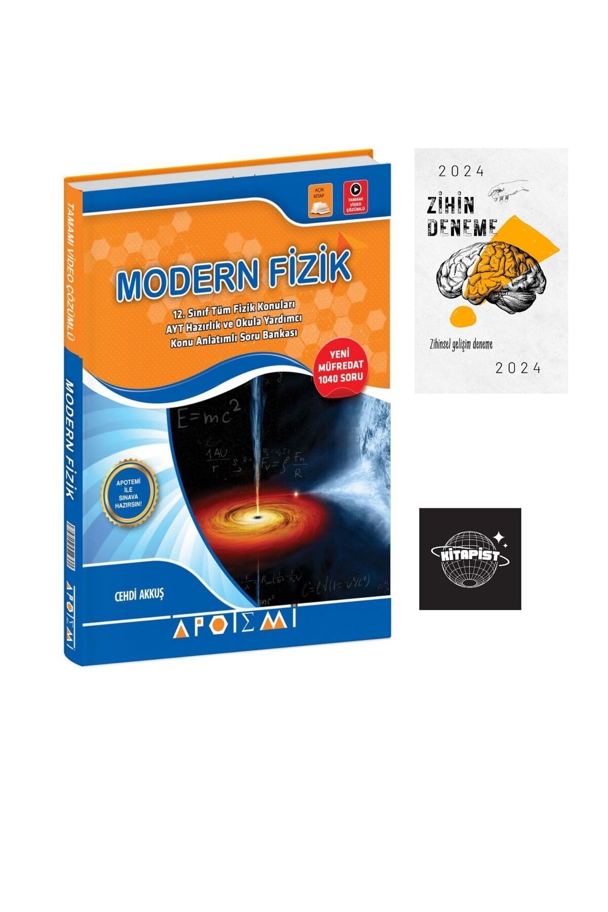 Apotemi Yayınları APOTEMİ MODERN FİZİK-ZİHİNDENEME-AP516