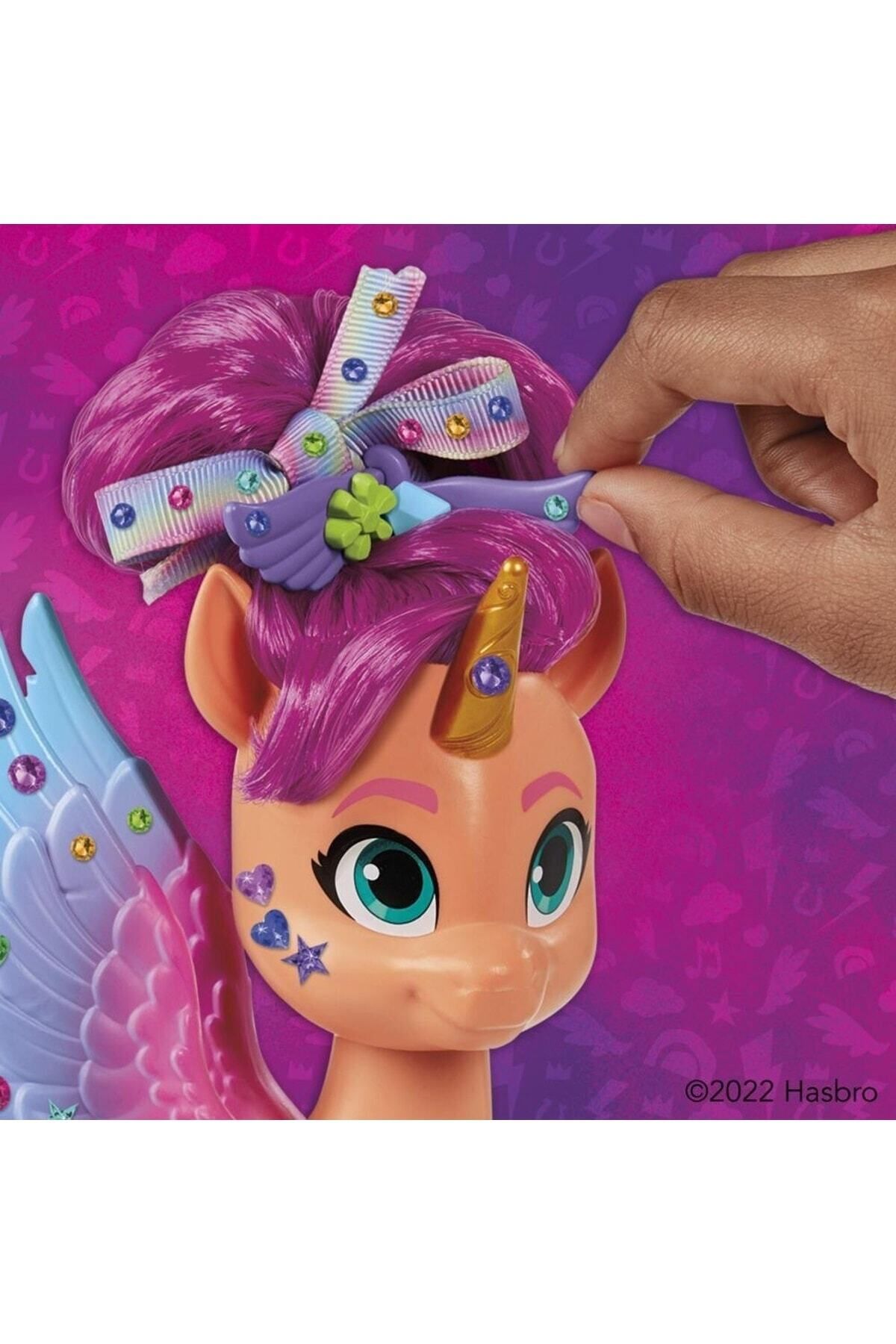 MY LITTLE PONY-Hasbro F3873 Sunny with Ribbon Hair Design: A New Generation +5 Years 3