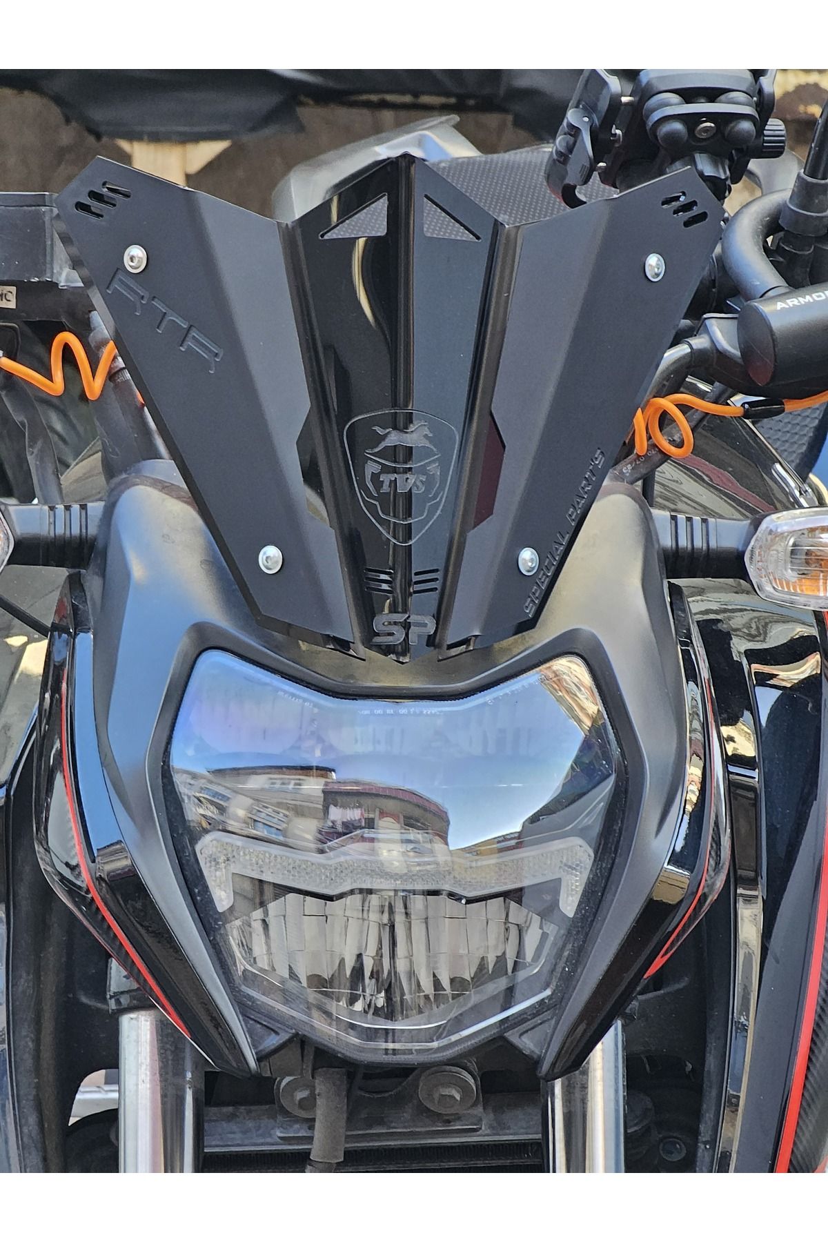 TVS APACHE RTR 200 SPOR SPERLİK (CAM) PARLAK&MAT SİYAH
