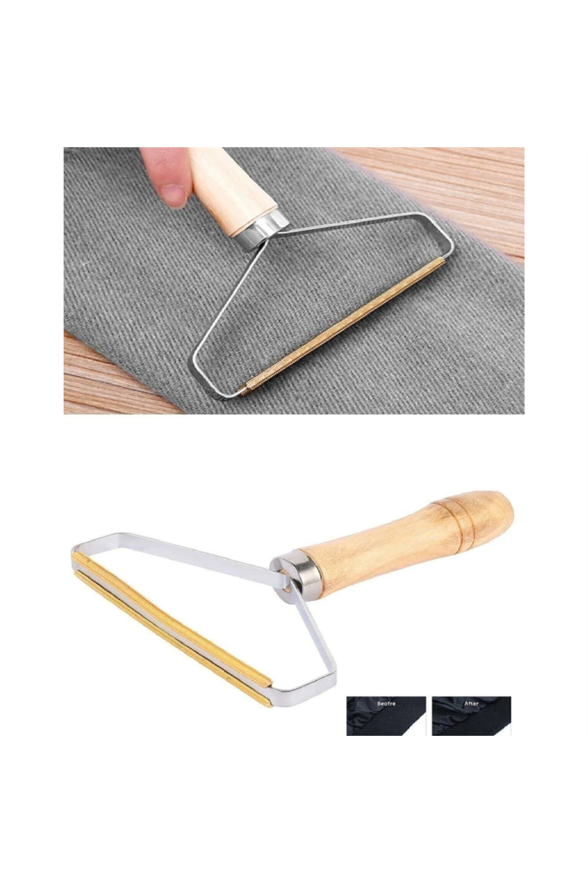 omilife-Iron Clothes Lint and Lint Collection Tool Practical Clothes Cleaner Durable Lint Removal Apparatus 3
