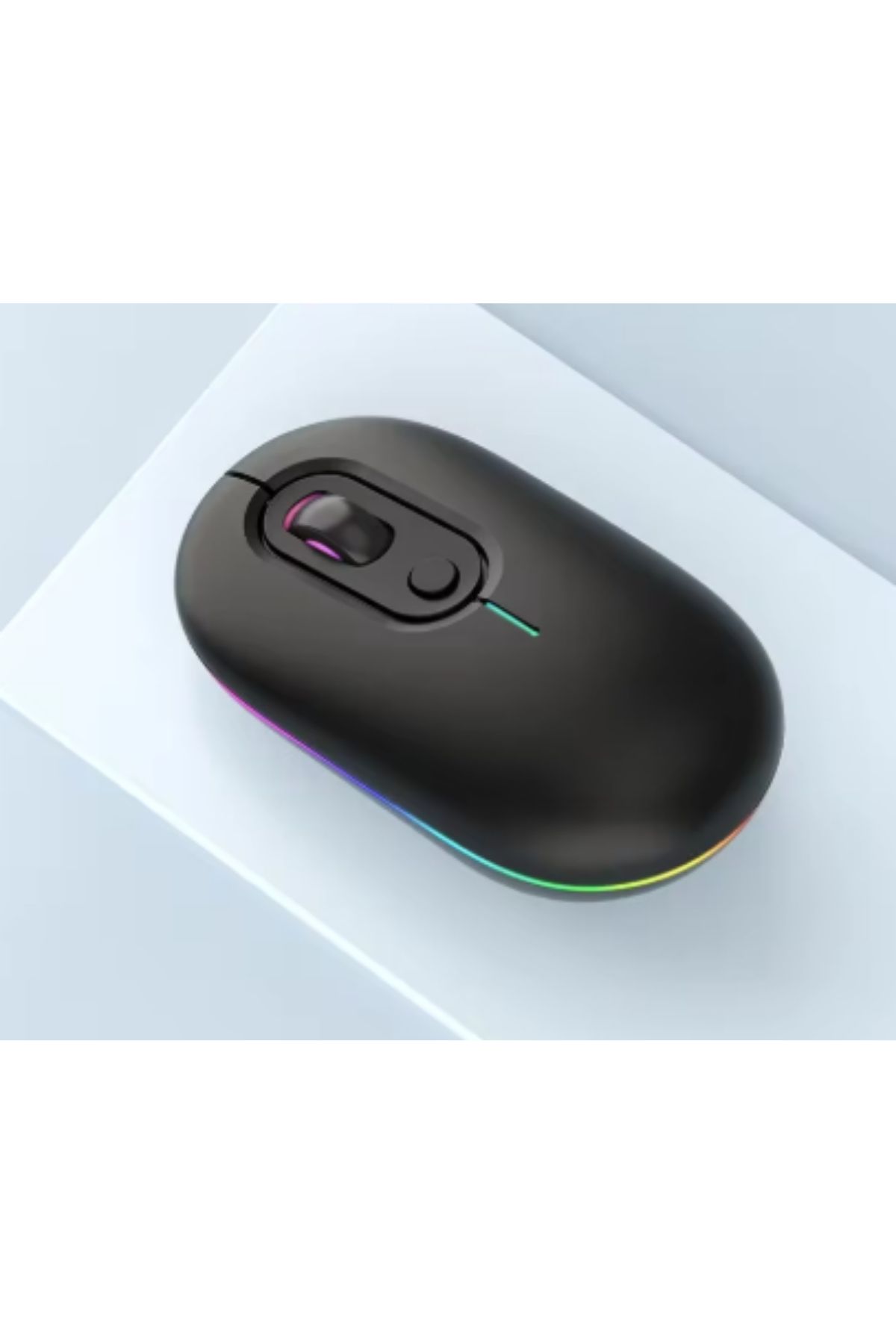 Noriyen Silent Plus Rgb Işıklı Ultra Sessiz 4 Tuşlu Usb 2.4g Şarjlı Kablosuz Wireless Bluetooth M1 Mouse