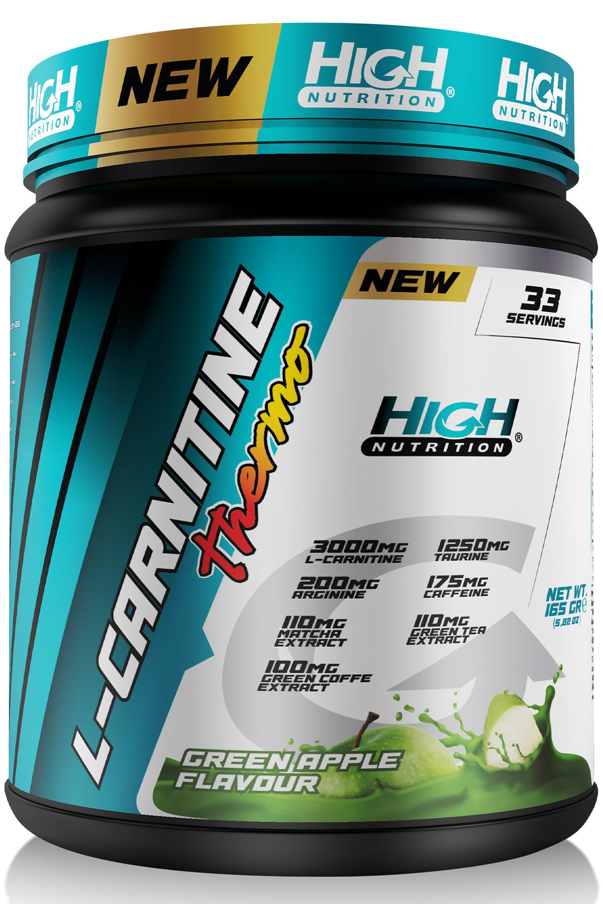 High Nutrition Thermo L-Carnitine 3000 mg 33 Servis 165 Gr L-Karnitin L-Karnitine