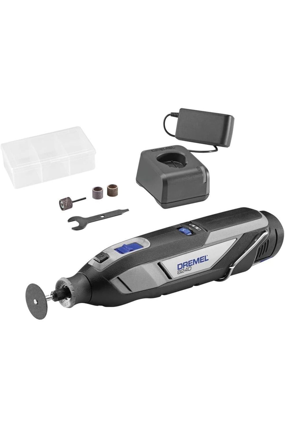 STOREMAX OtantikShop 8240 Akülü Çok Amaçlı El Motoru, 12V 2Ah Lithium-Ion Akü, 5.000 35.000 dev/dak, 5