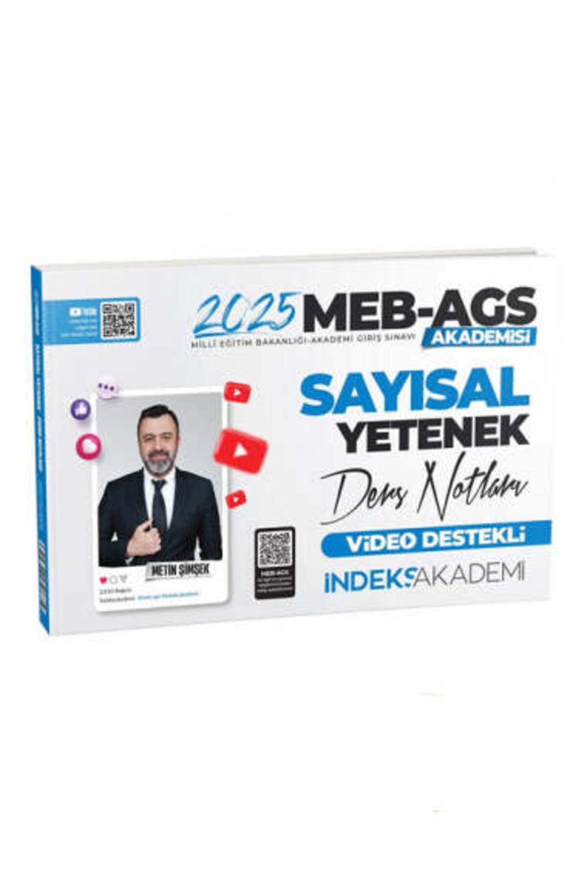 Garantör Akademi İndeks Akademi 2025 MEB-AGS Akademisi Sayısal Yetenek Video Ders Notları Yeni