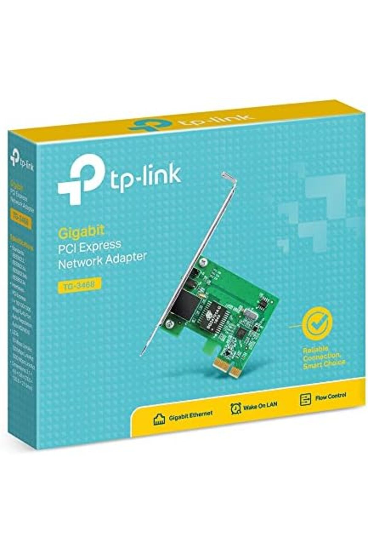 STOREMAX shopwave Network Adaptör PCI Express Mbps Gigabit TG-3468, 10/100/1000 Yeni HTCshop 1005813