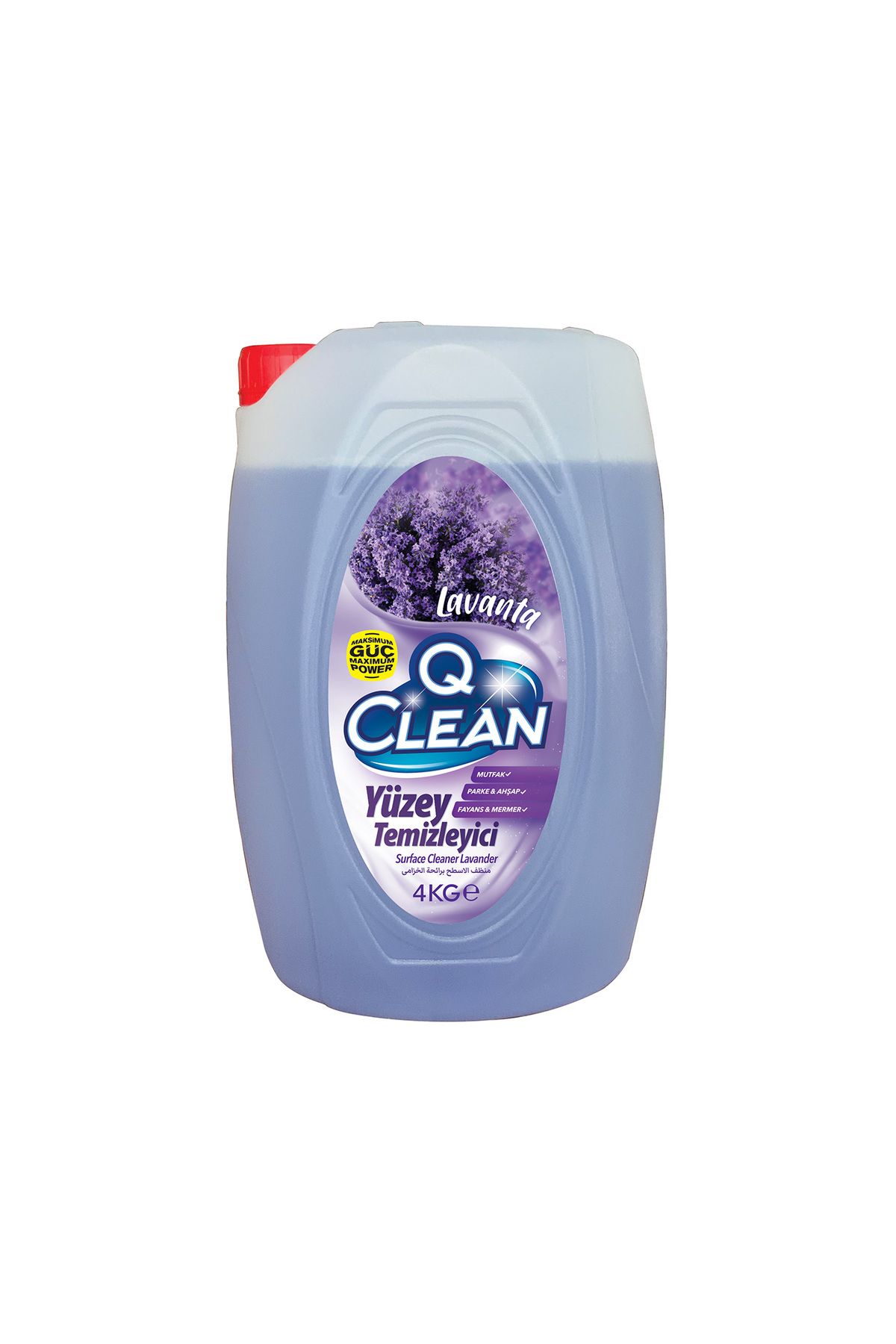 Q-Clean Yüzey Temizleyici Lavanta 4 kg