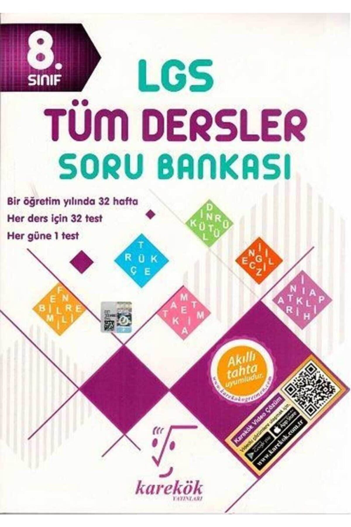 Kafa Dengi Yayınları -karekök 8.sınıf Lgs Tüm Dersler Soru Bankası