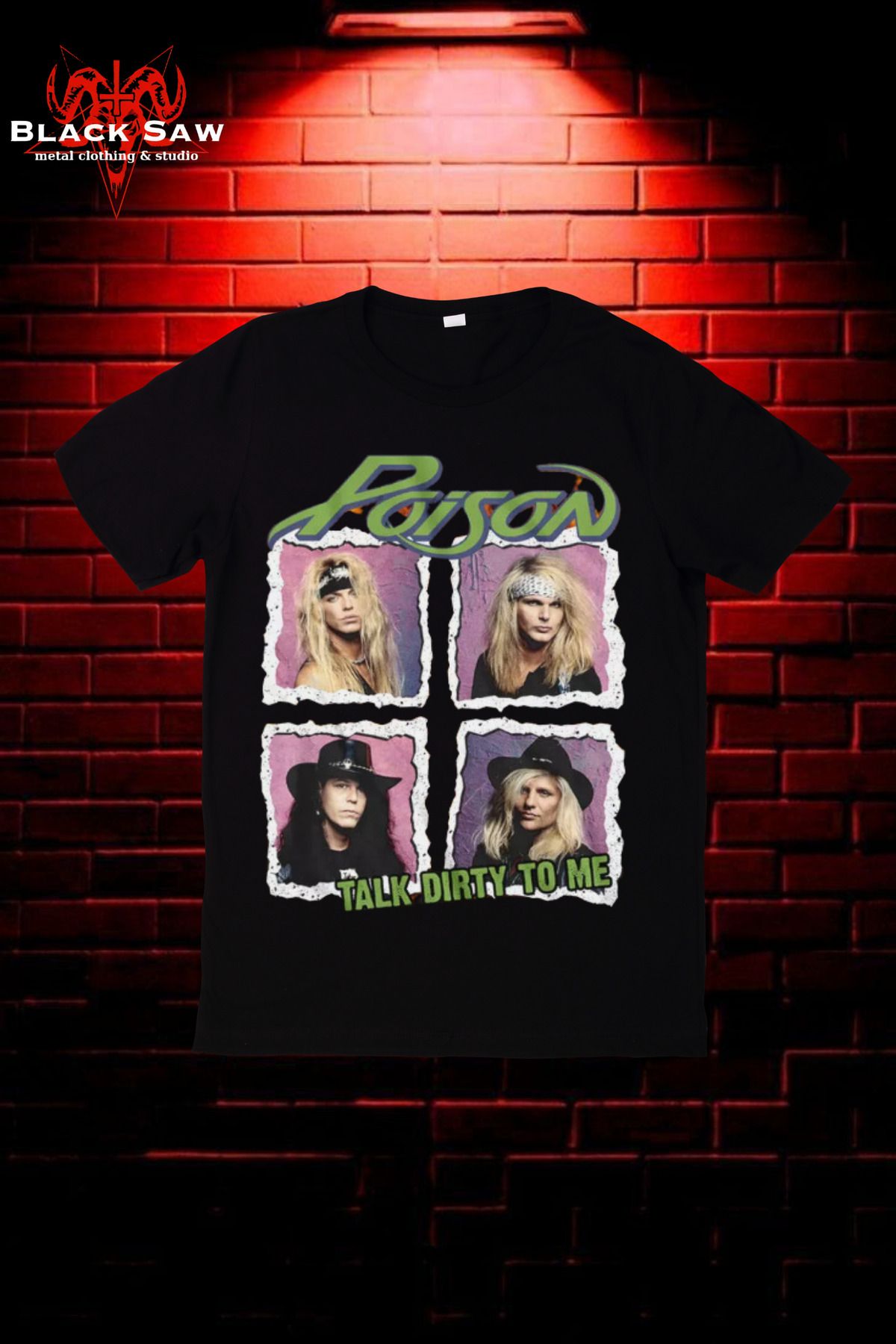 Valens Poison Hard Rock Grup Tshirti